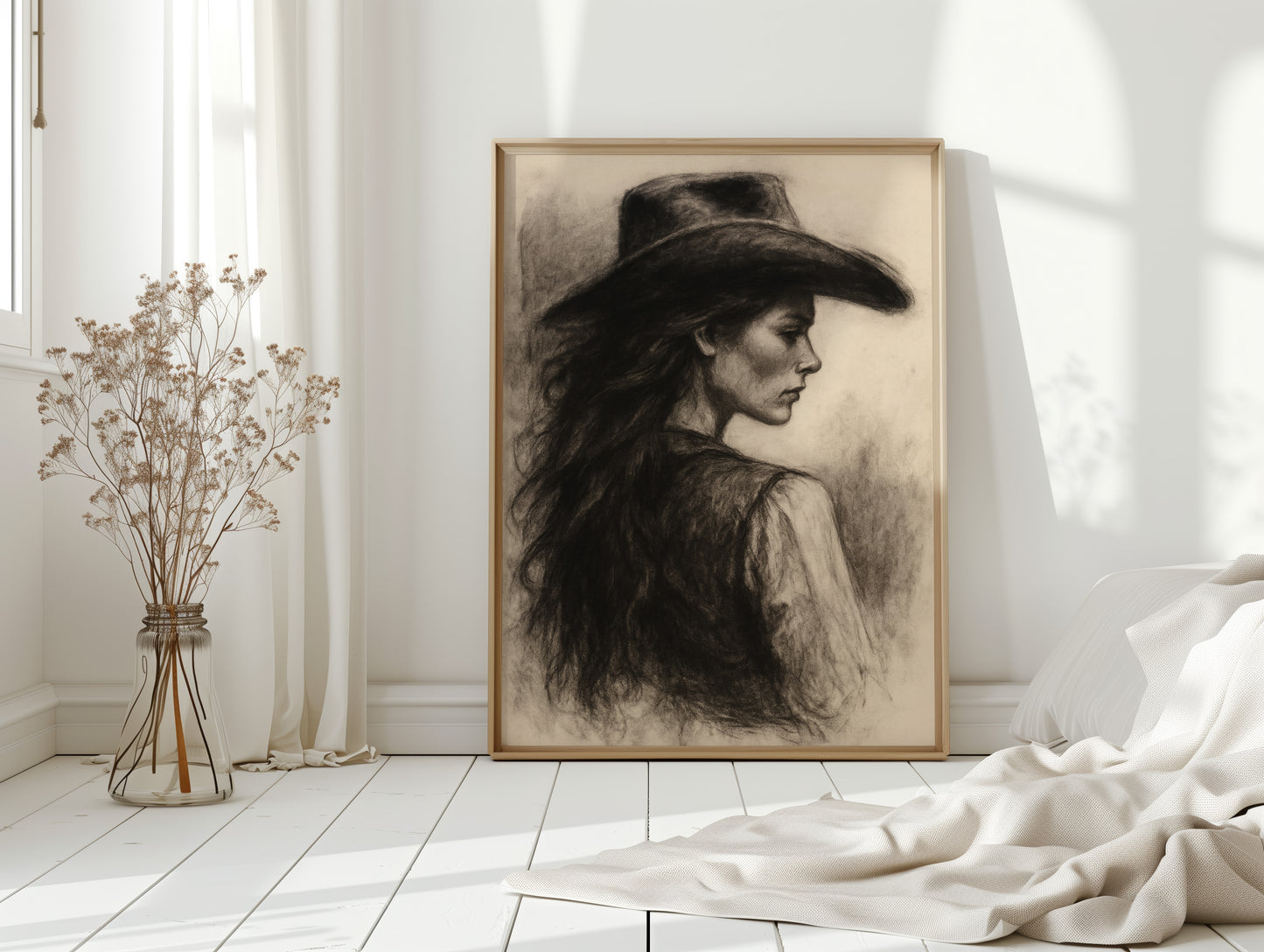 Cowgirl in Charcoal