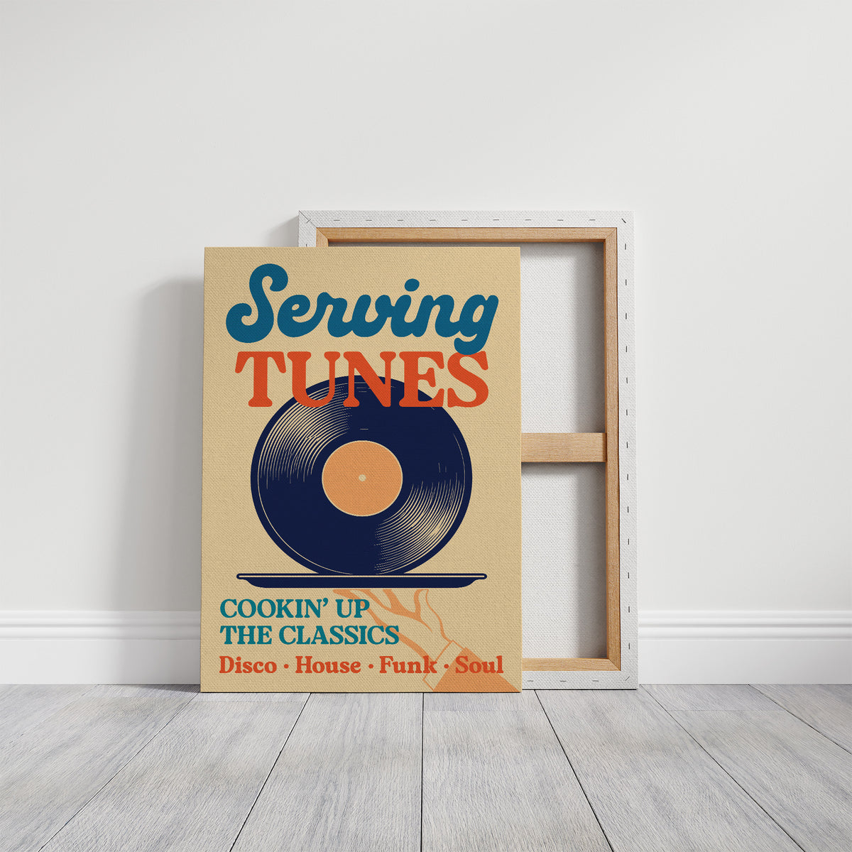 Serving Tunes: Vinyl on a Platter