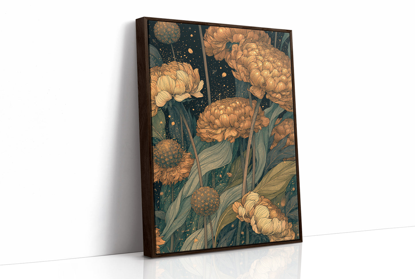 Marigolds Under Midnight: A Dark Botanical Study