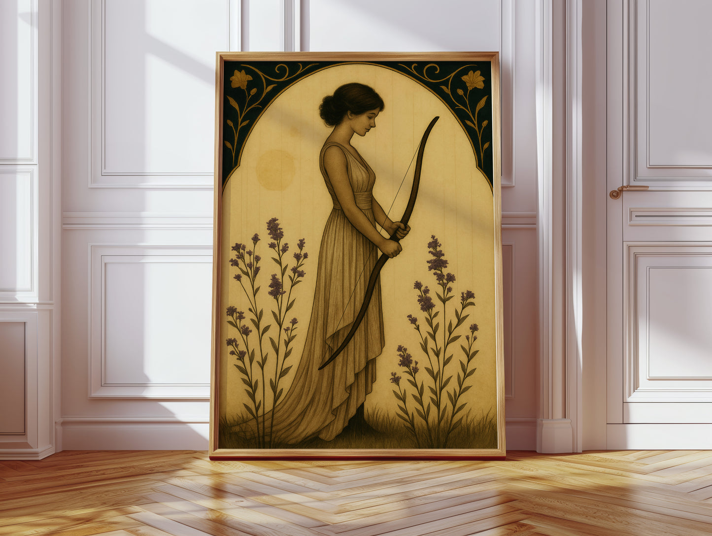 Archer Maiden in Lavender