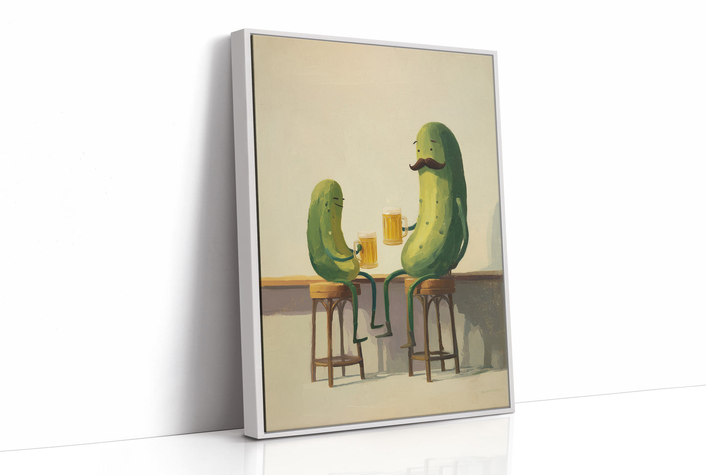 Pickle Pals Share a Pint