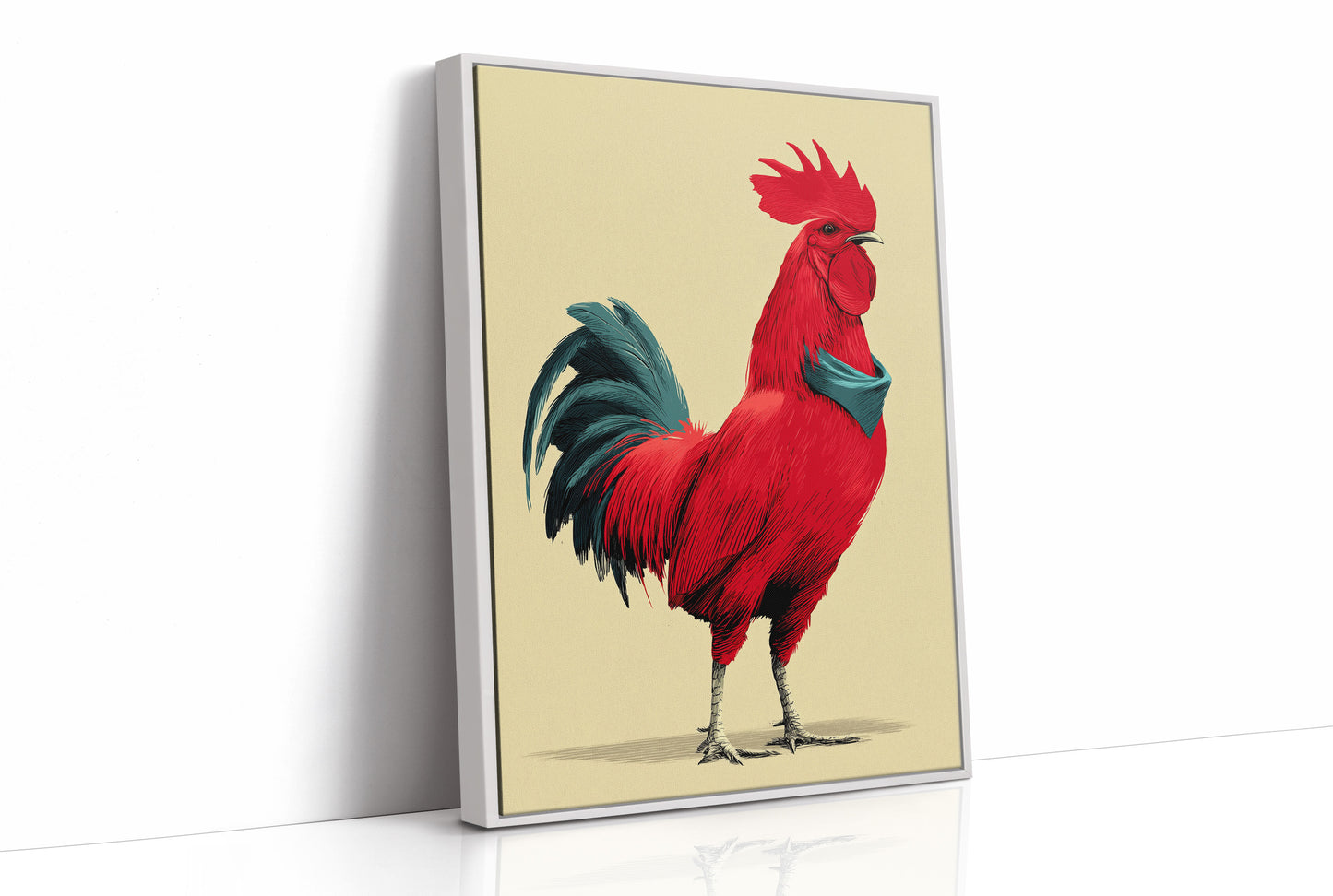 Scarlet Rooster Stance
