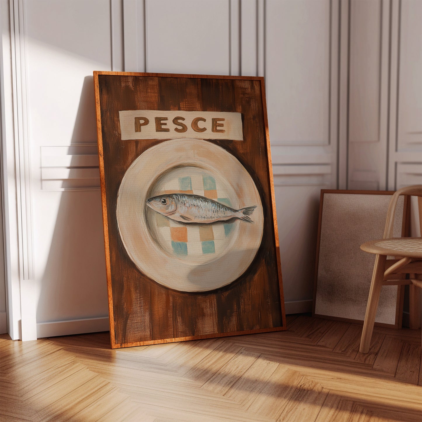 Pesce on a Checkered Plate