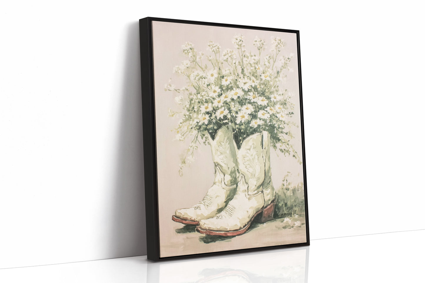 Boots Blooming With Life