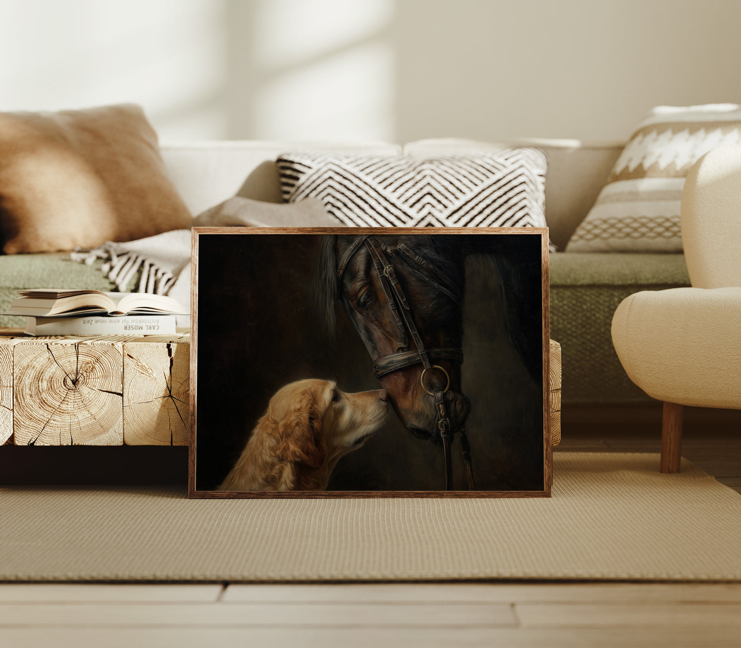 Gentle Friends Share Stable Stories Together