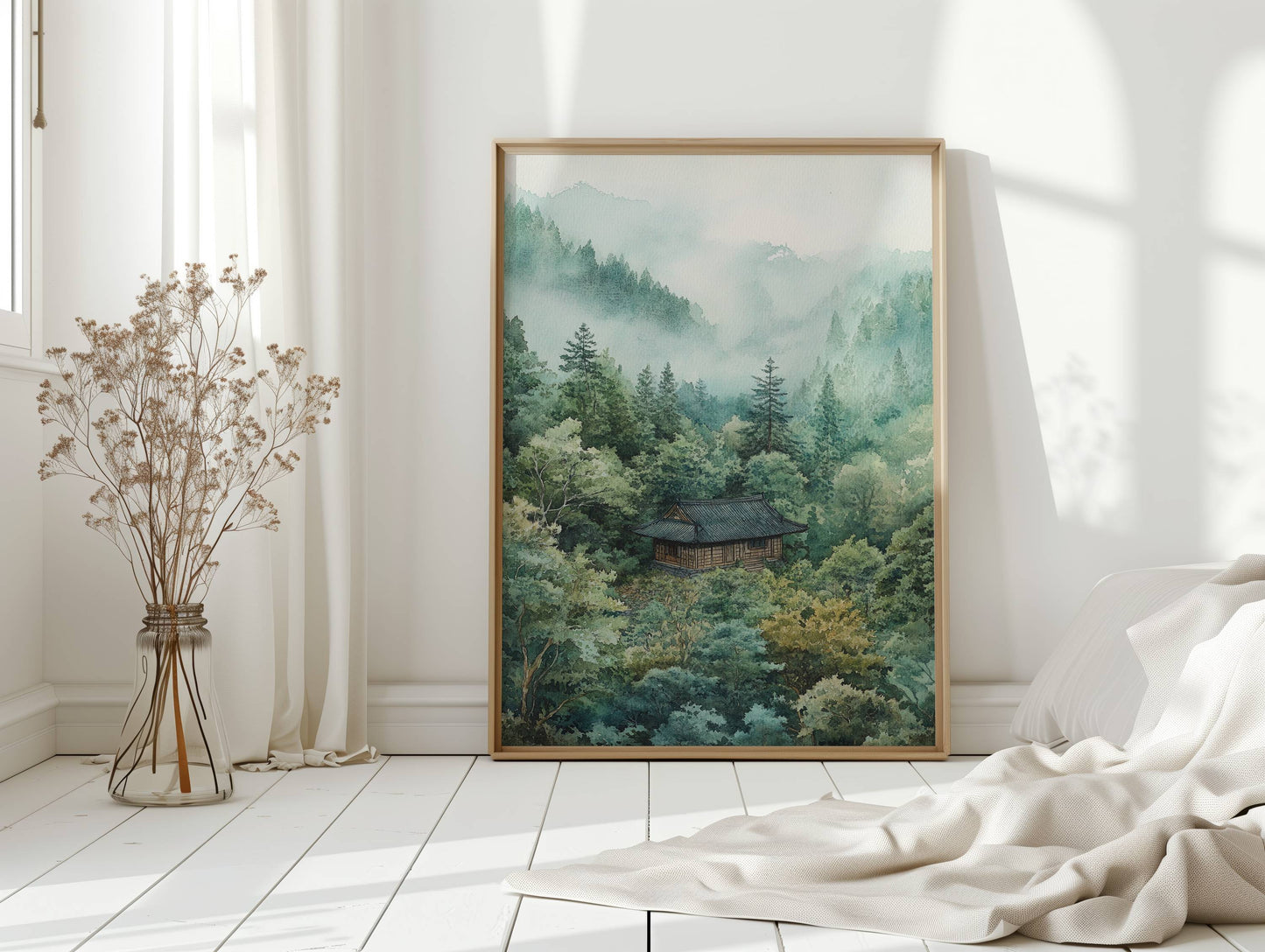 Mountain Mist Shelters Ancient Temple