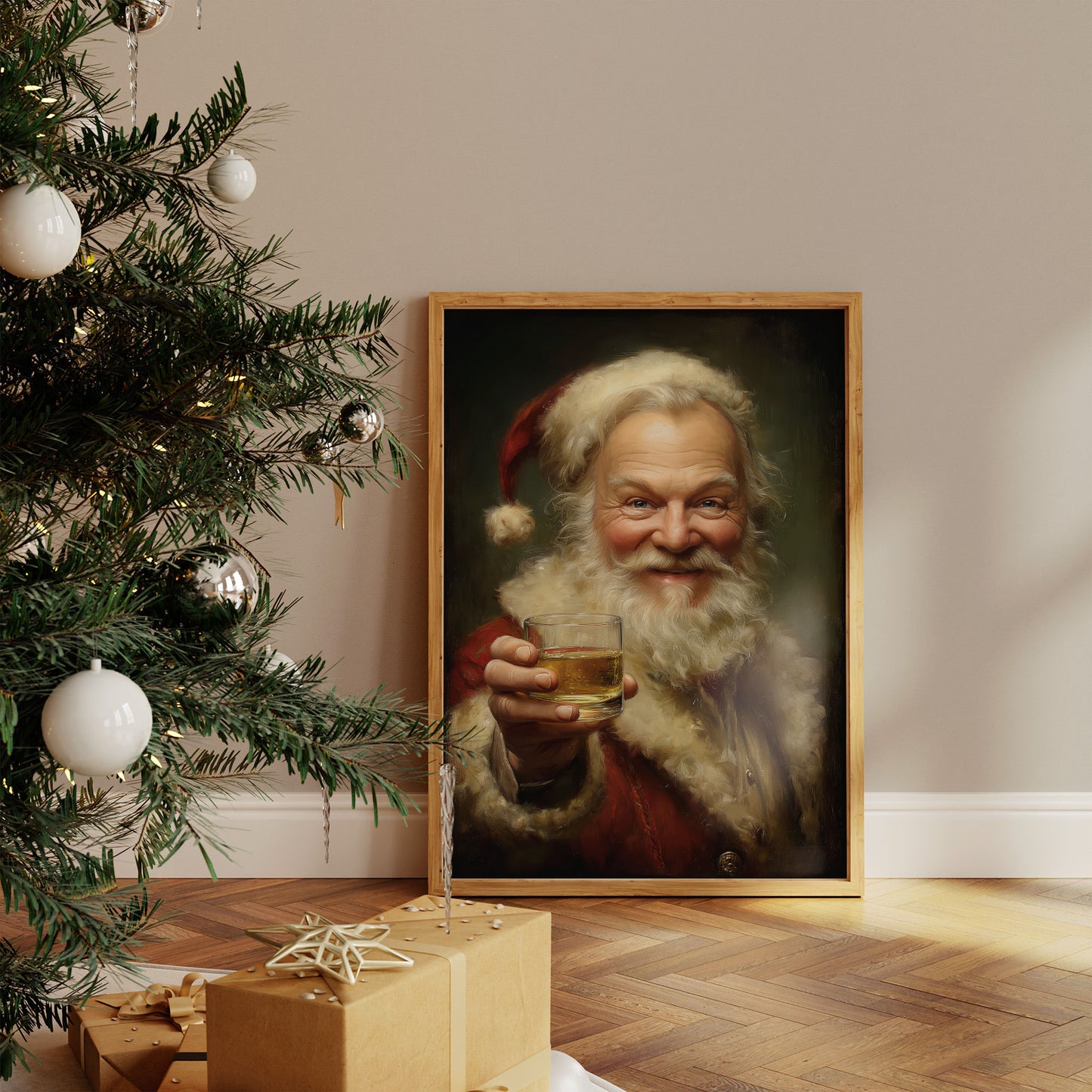 Holiday Spirits And Golden Cheer