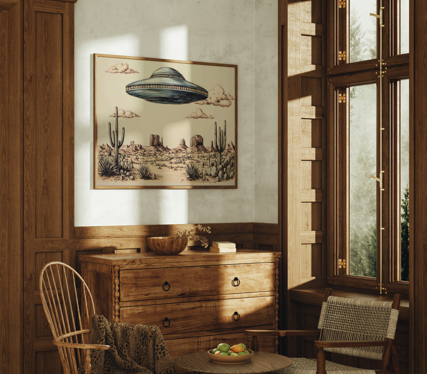 Desert Encounter Chronicles - UFO Over Monument Valley