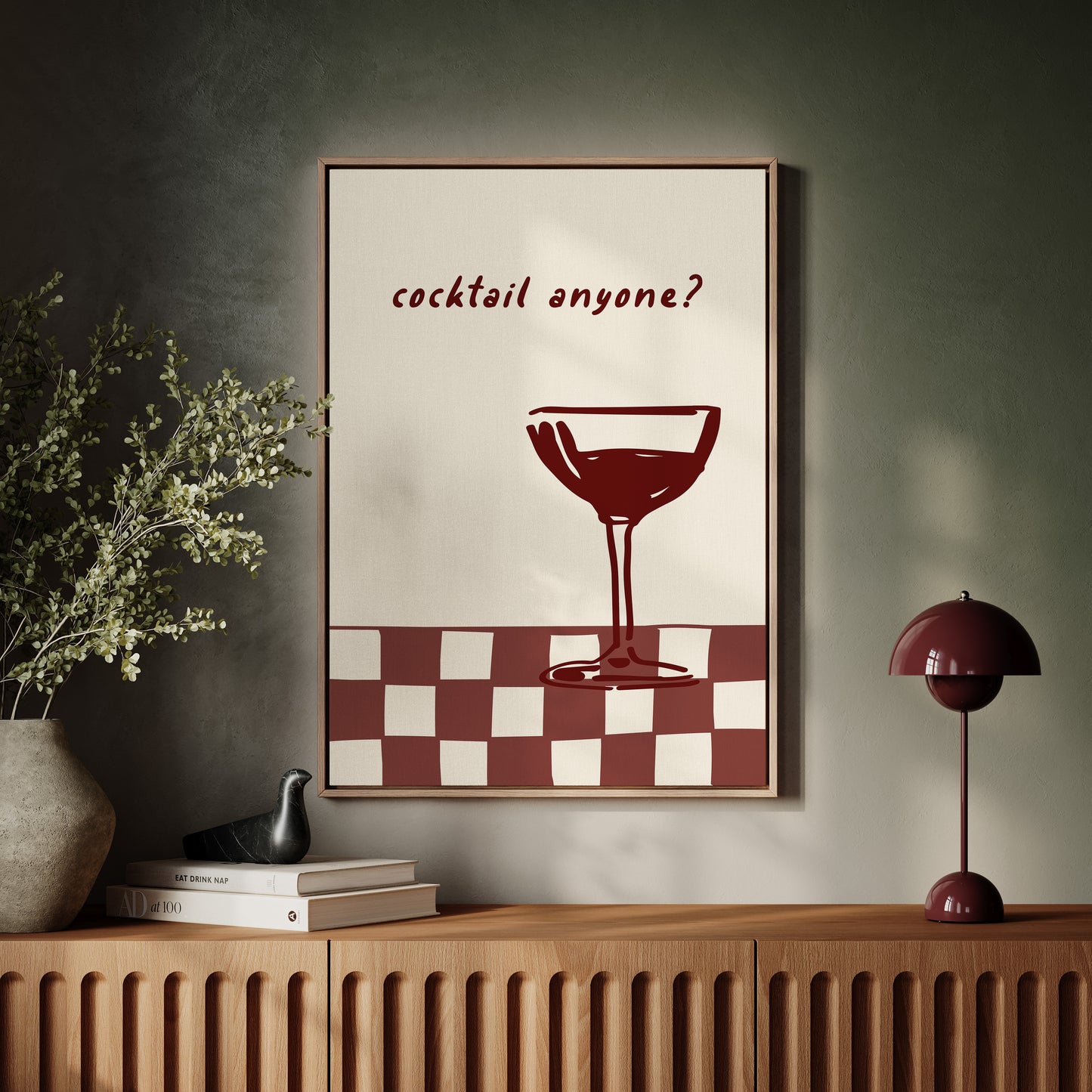 Martini Invites Evening To Begin