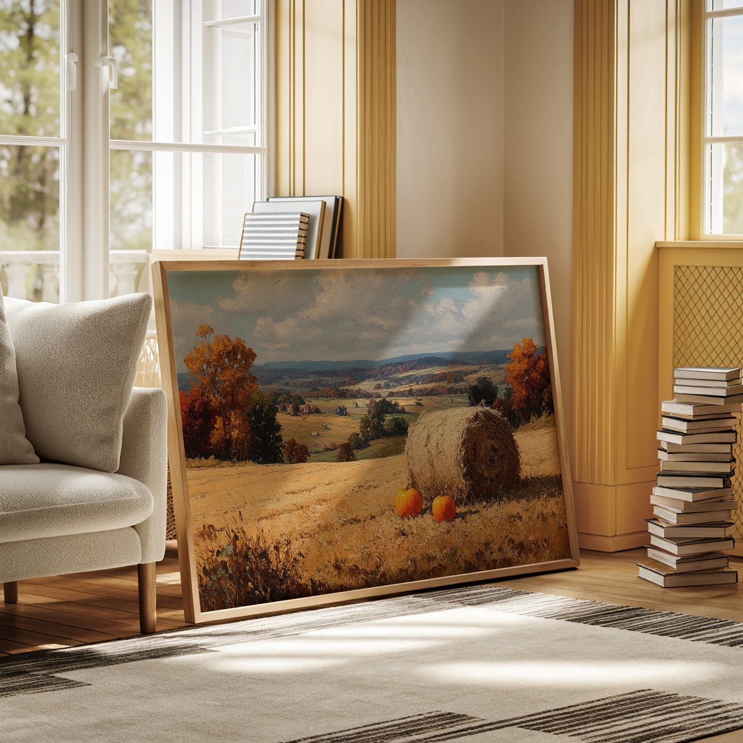 Hay and Pumpkins, Stories of the Land