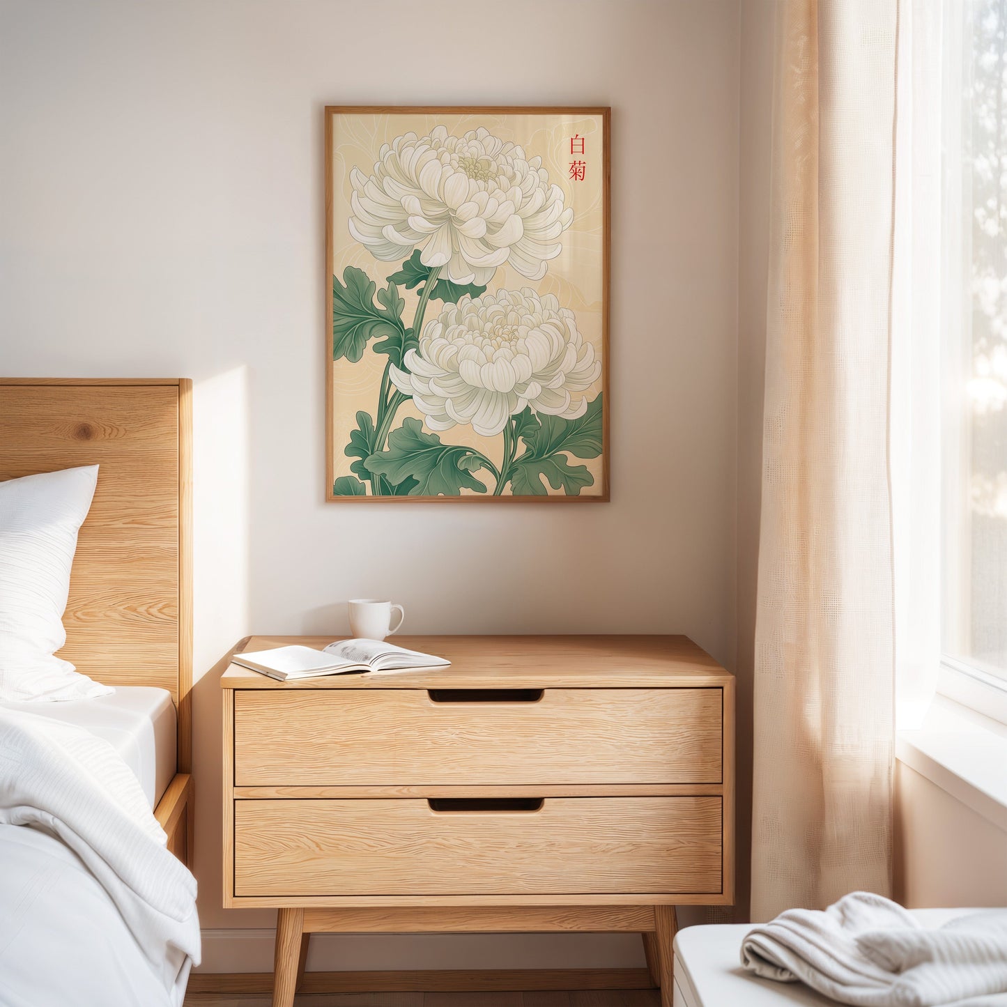 White Chrysanthemum – Symbol of Purity and Elegance