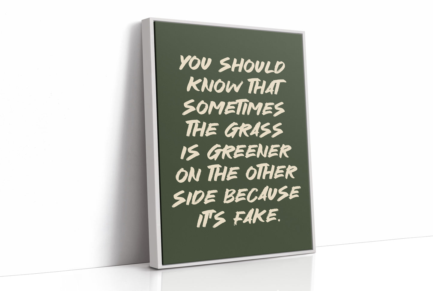 Fake Grass, Real Talk