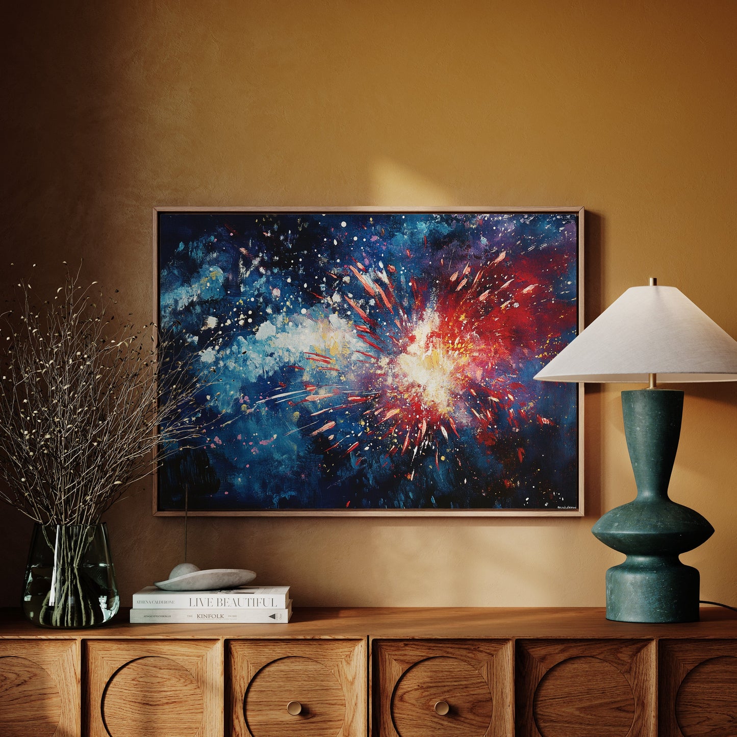 Starlight Bursts Into Crimson Glory