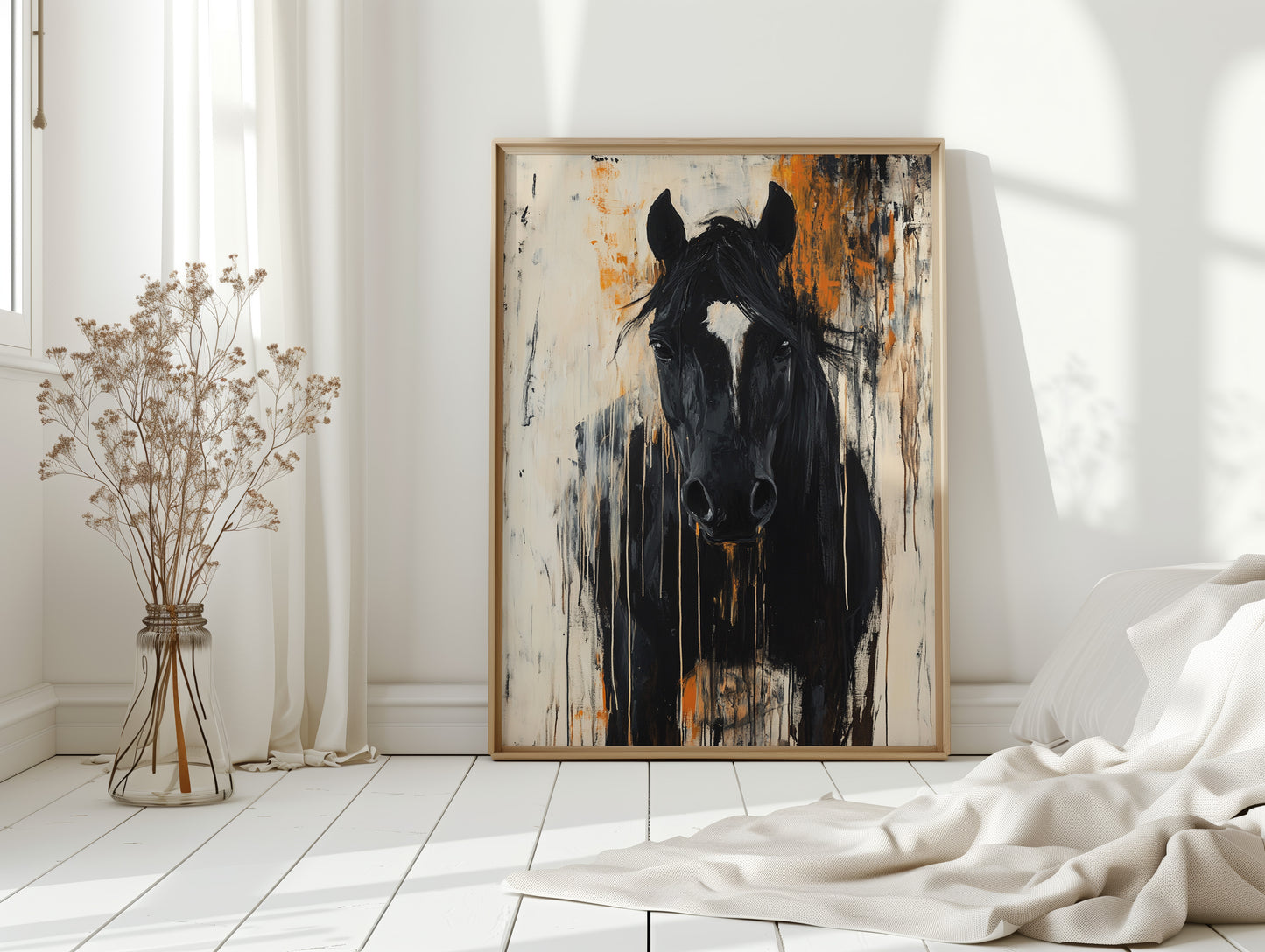 Burnt Sienna Blaze Stallion