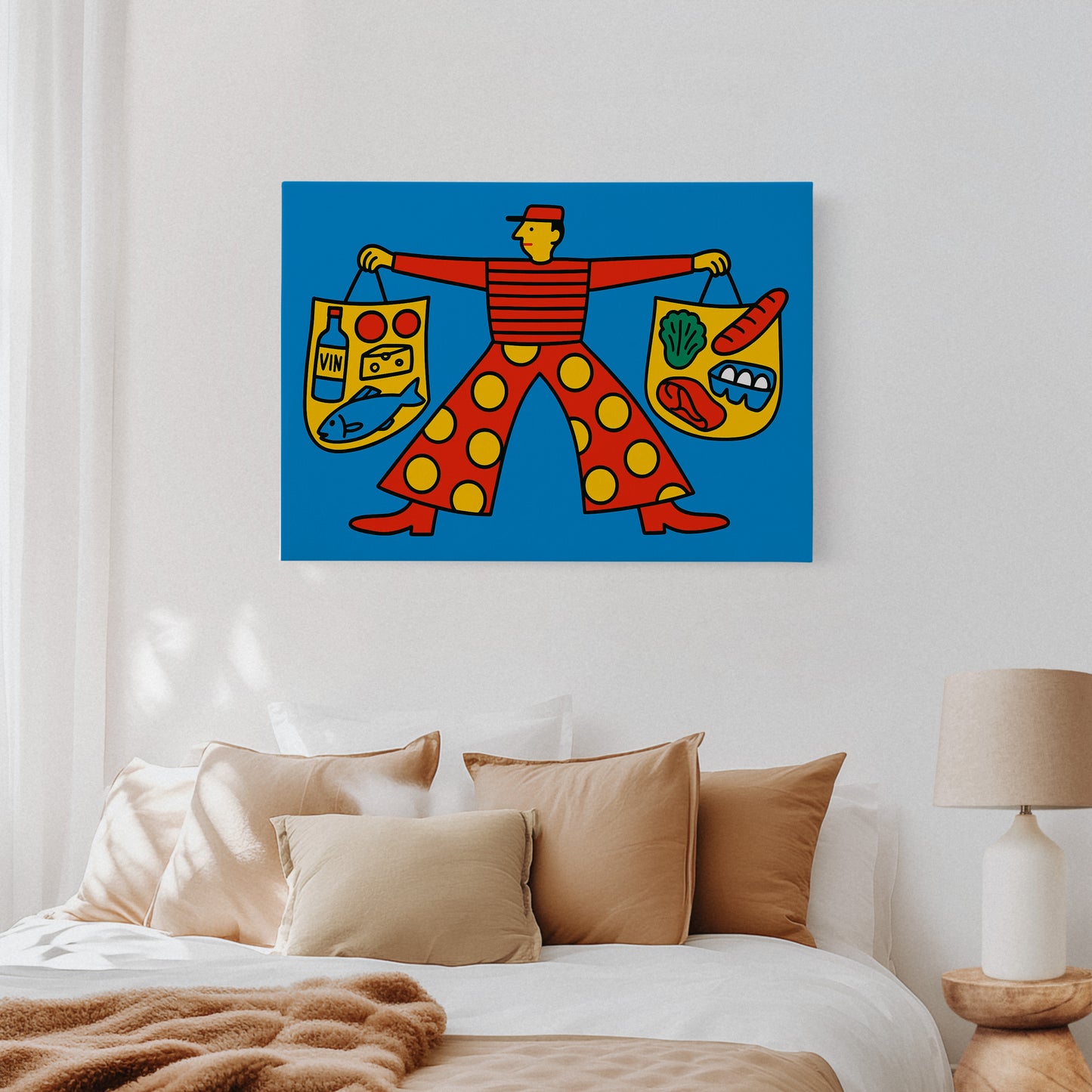 Grocery Run with French Flair