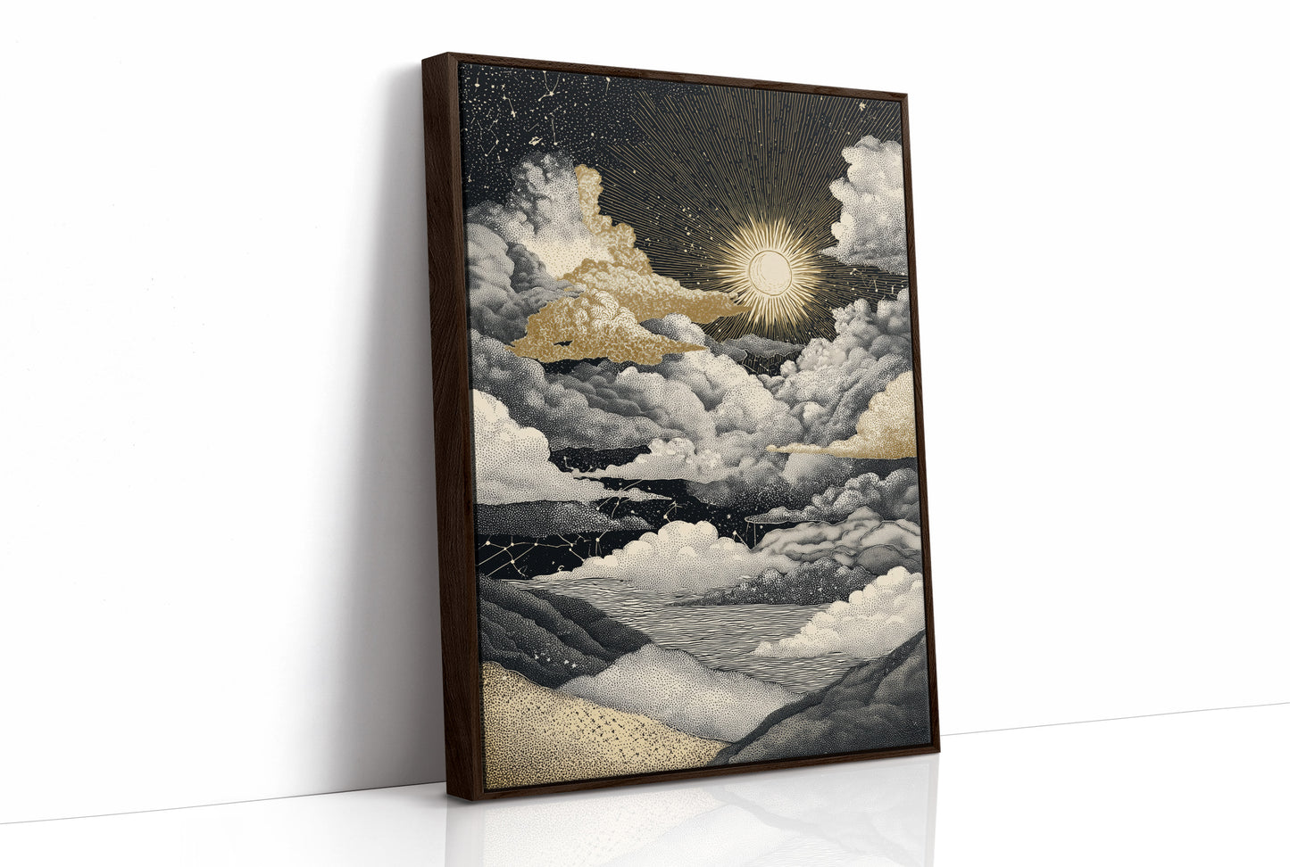 When Constellations Map The Clouds