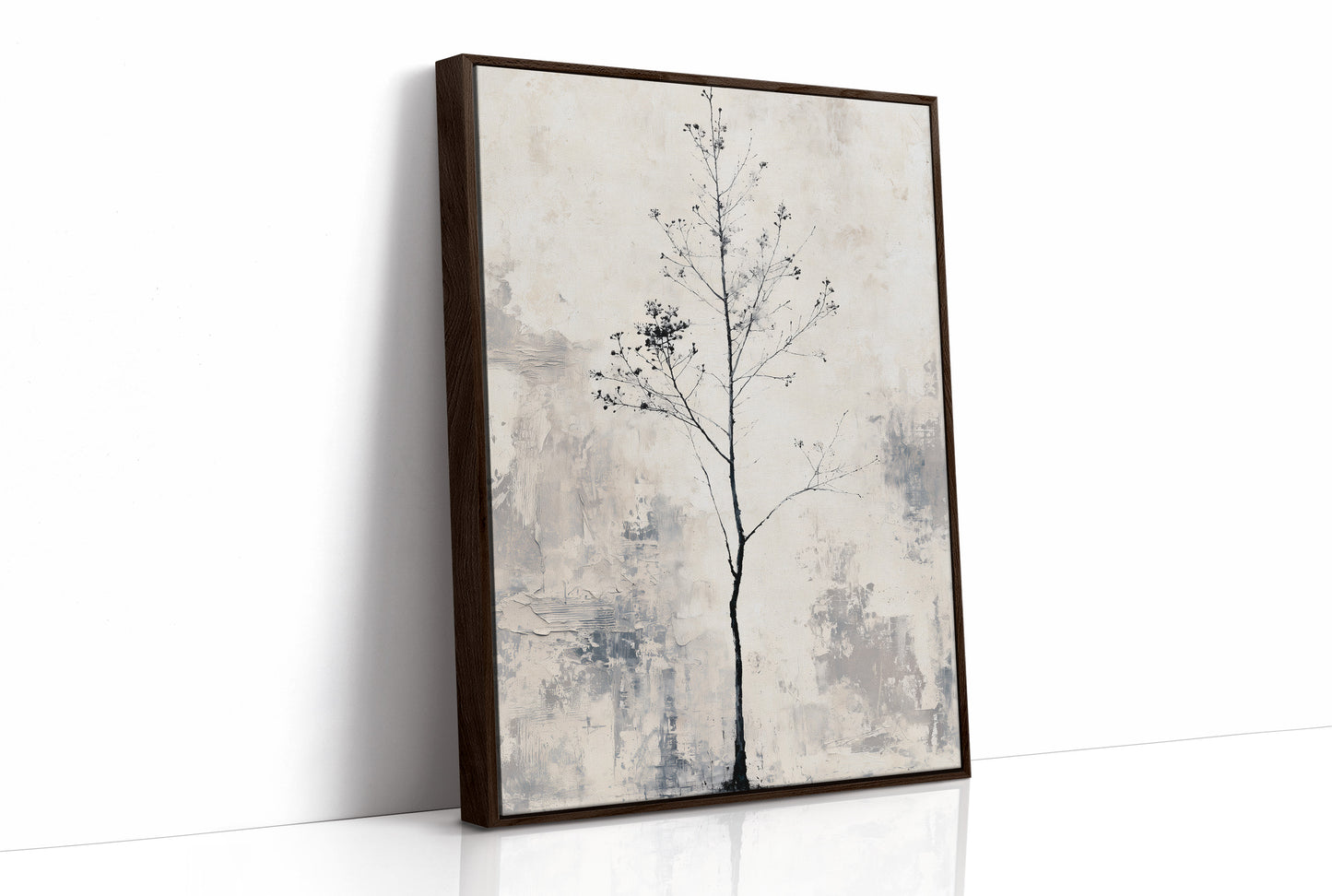 Delicate Branches: A Minimalist Winter Tree