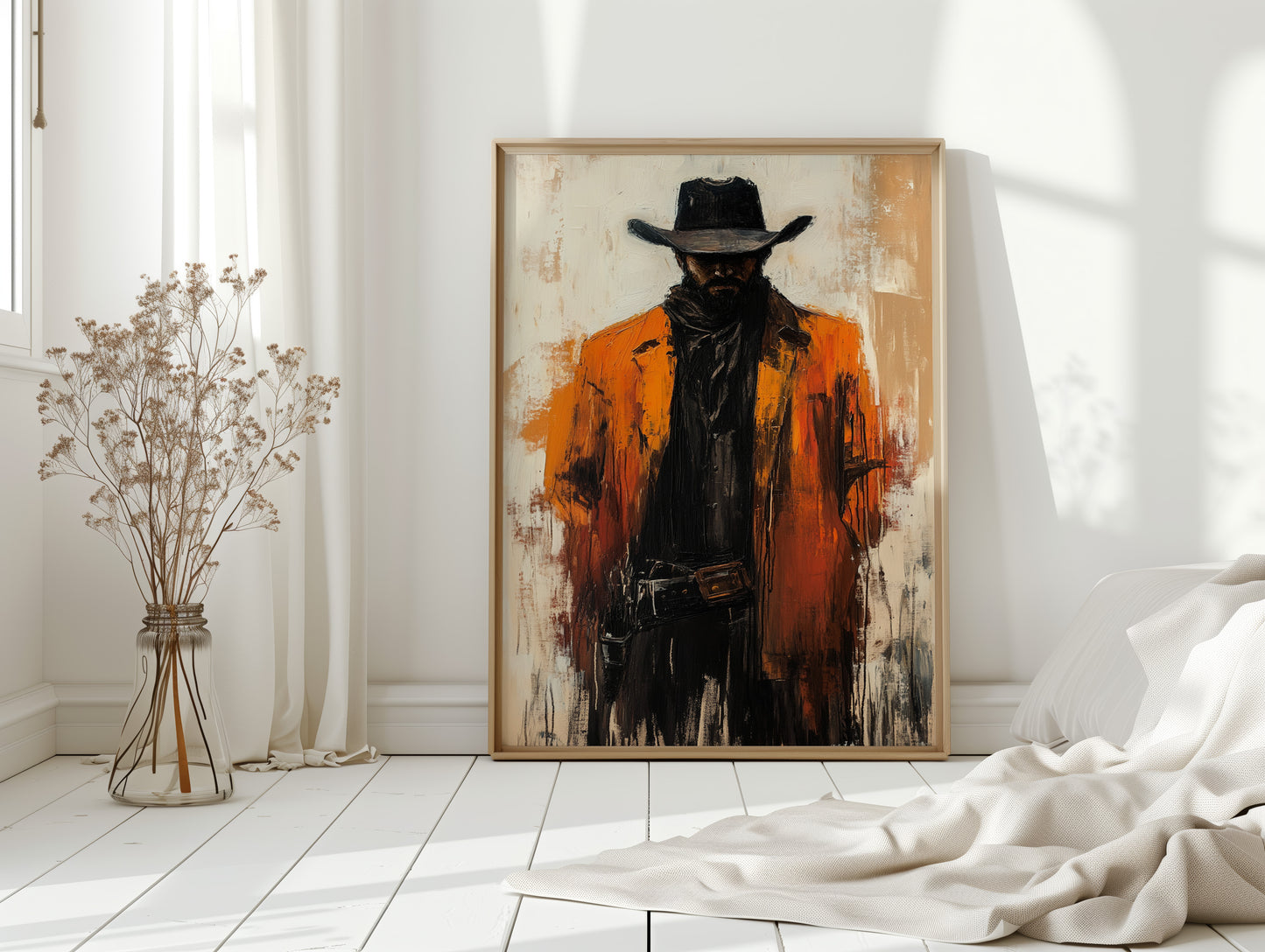 The Drifter in Ember Coat