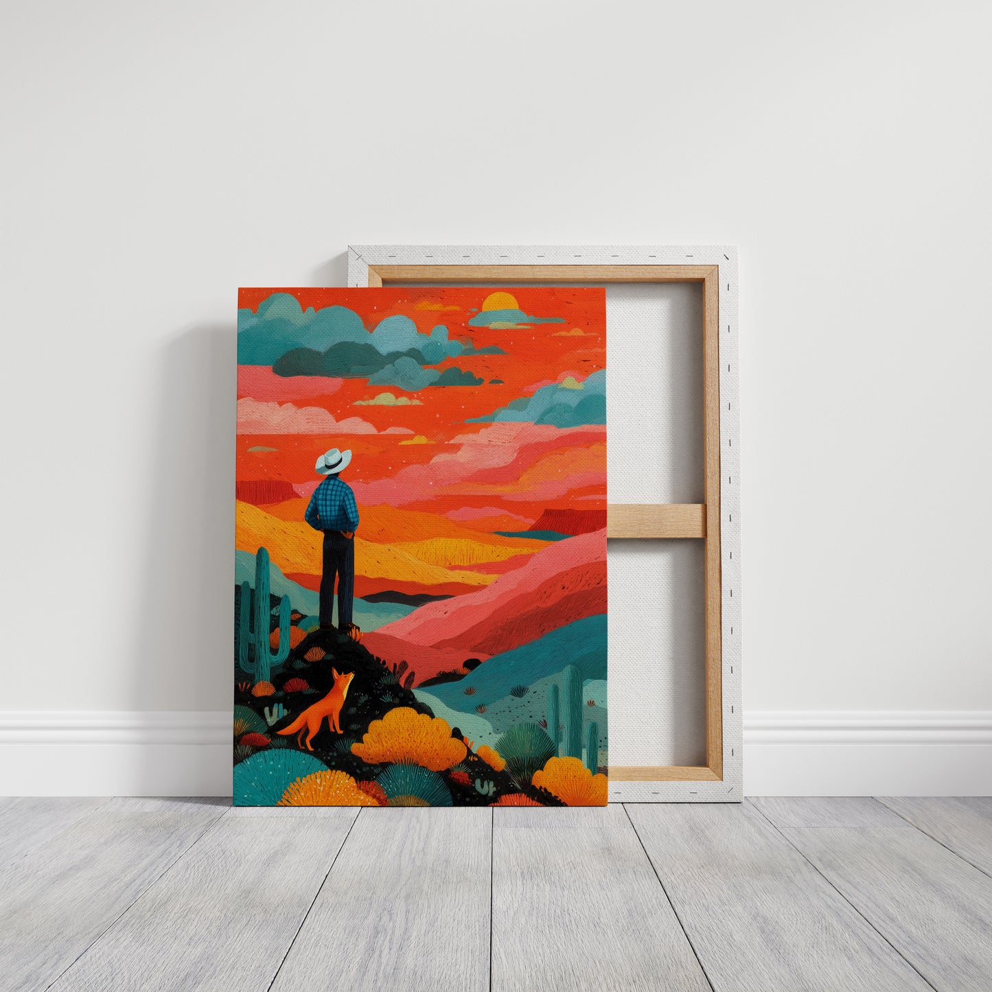 Fox Follows Sunset Mountain Songs