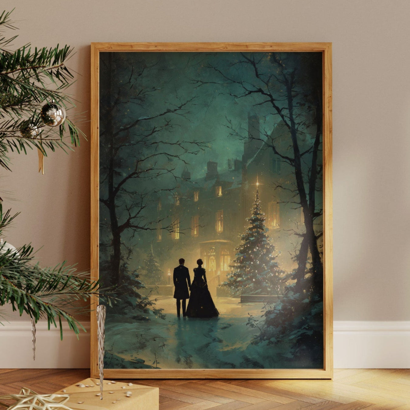 Winter Evening Glows With Promise