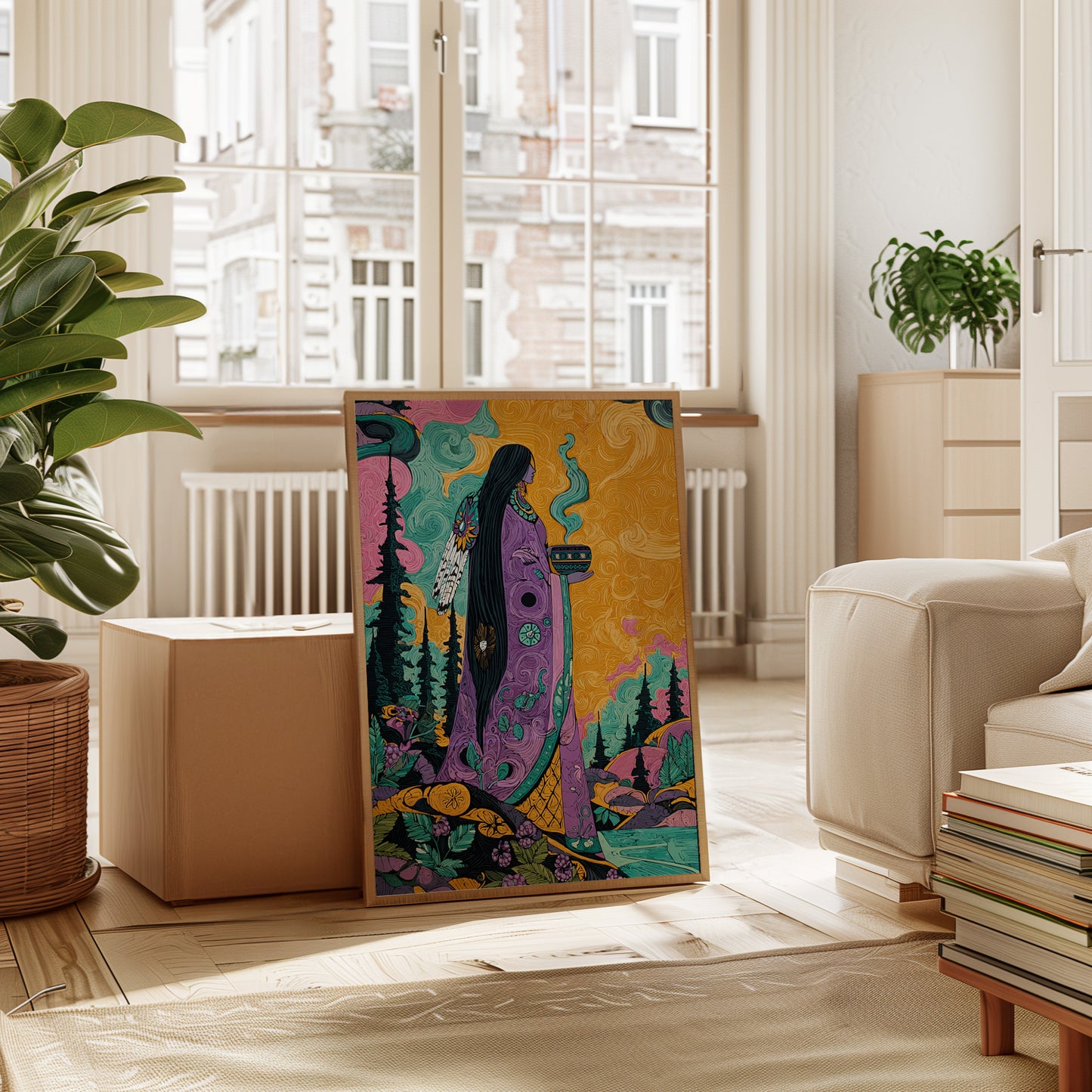 Ceremony Beneath the Painted Sky