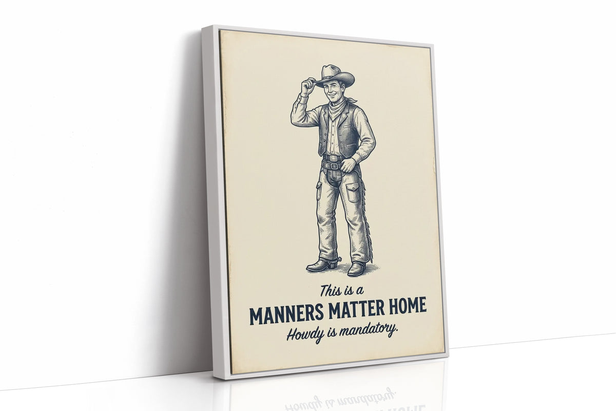 Manners Matter Home: Howdy Required