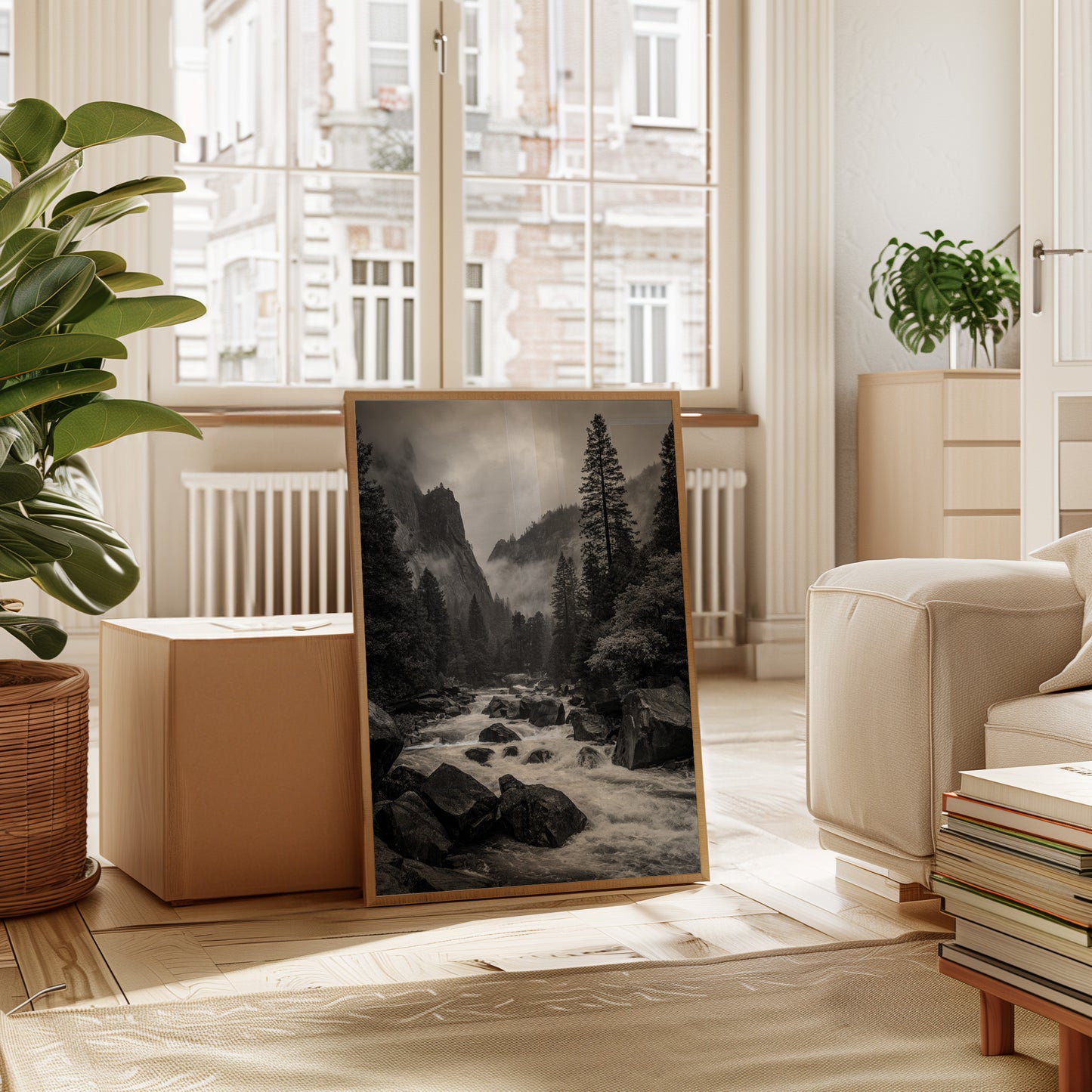 Veils of Mist Over Ancient Stones