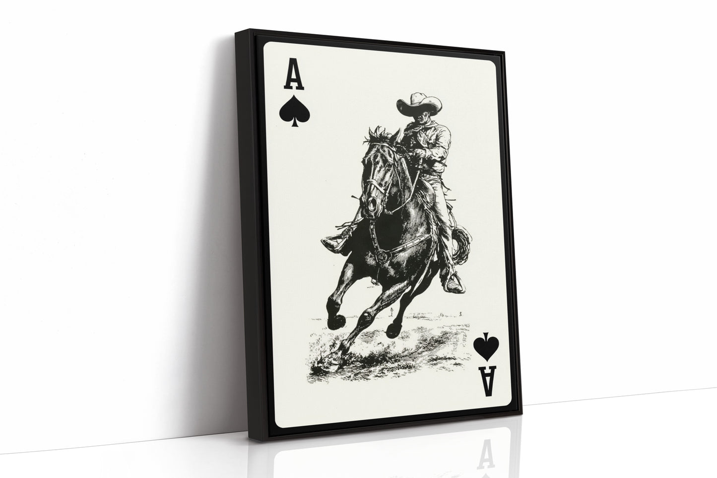 Rider In The Dust Storm