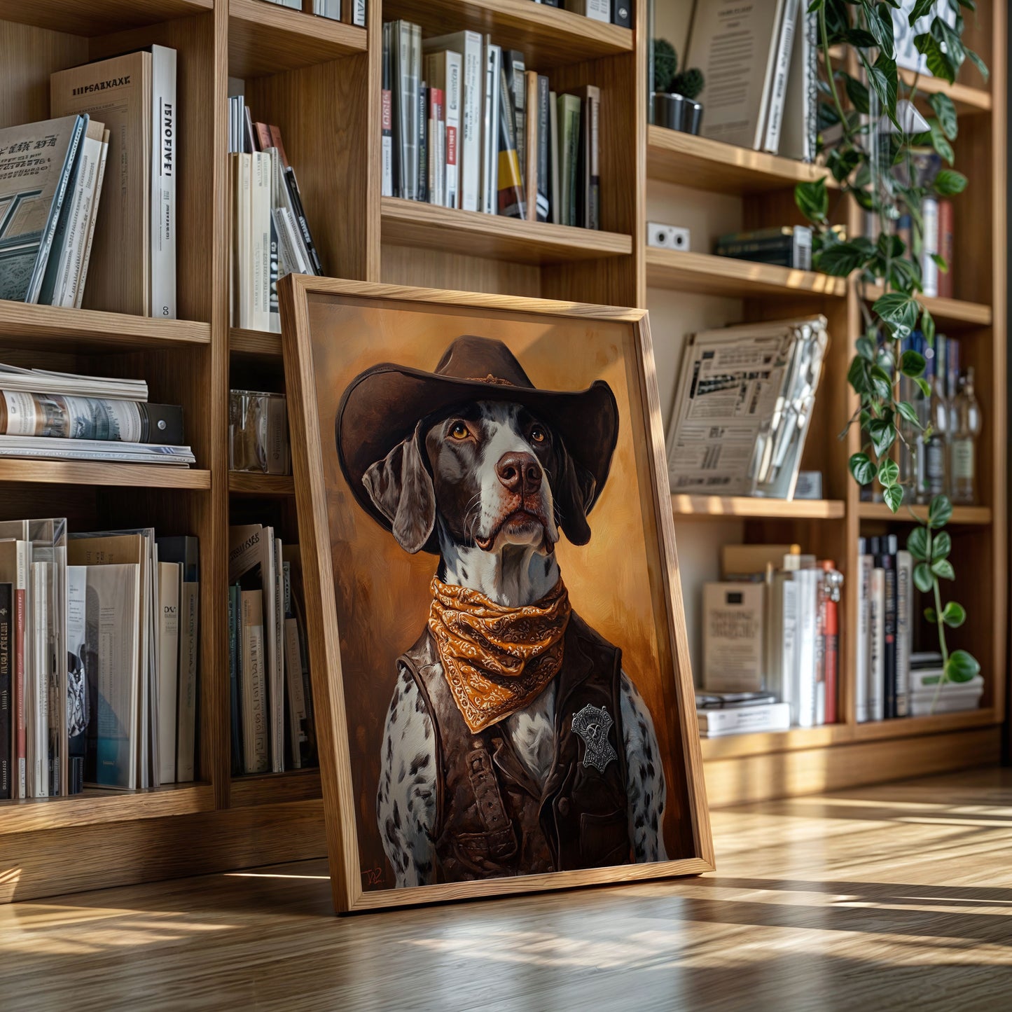 Spotted Deputy in Dusty Boots