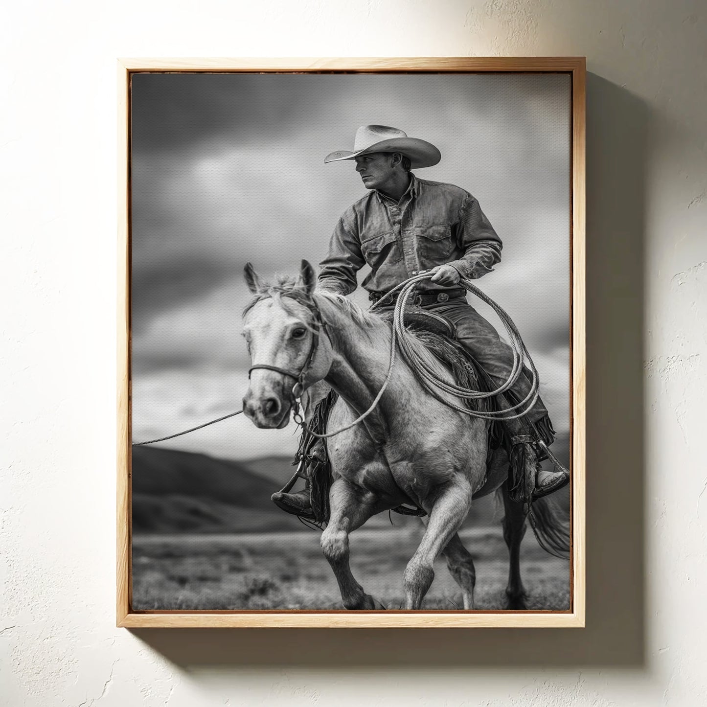 Roping the Morning Light