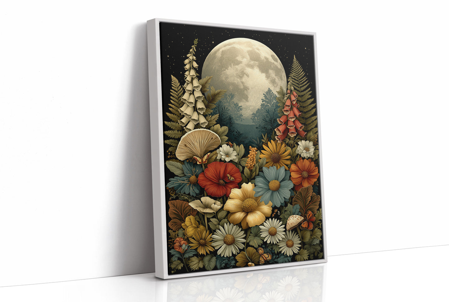 The Garden Blooms for the Moon