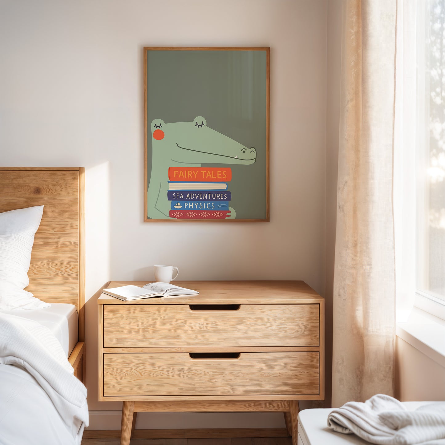 Bookish Gator Dreams of Fairy Tales