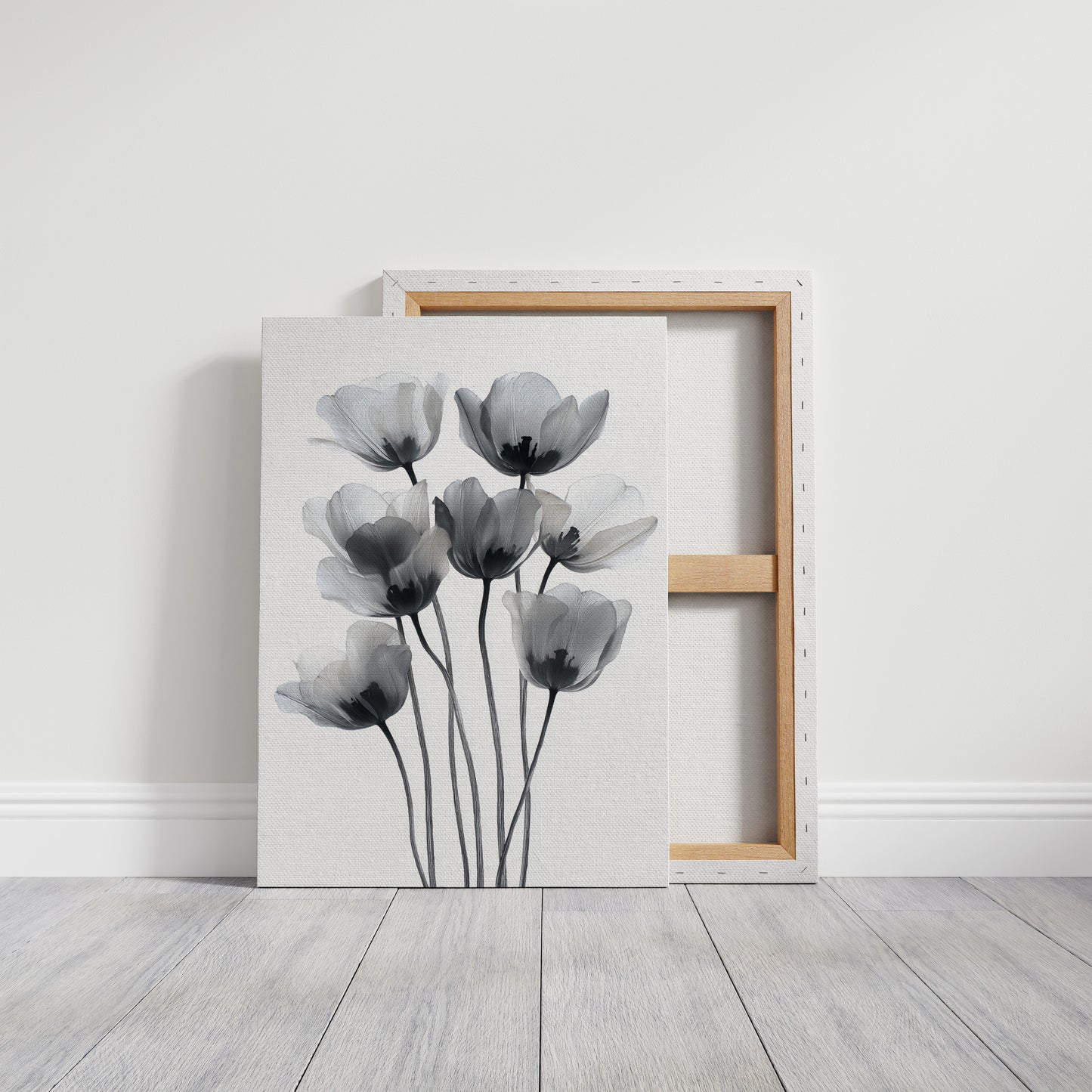 Tulips Dance In Silver Light