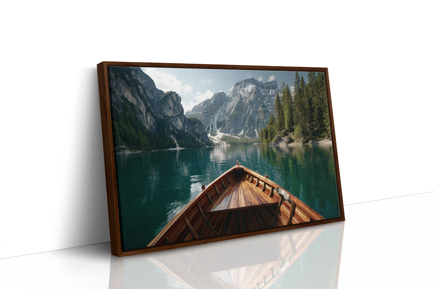 Wooden Boats Find Alpine Paradise