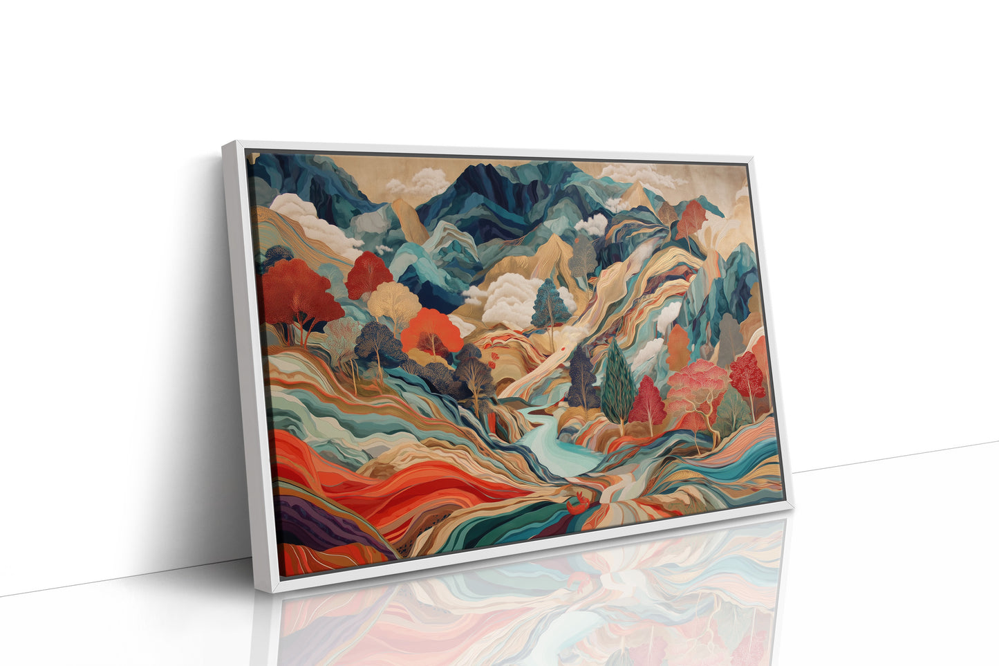 Mountain Rivers Paint Their Stories