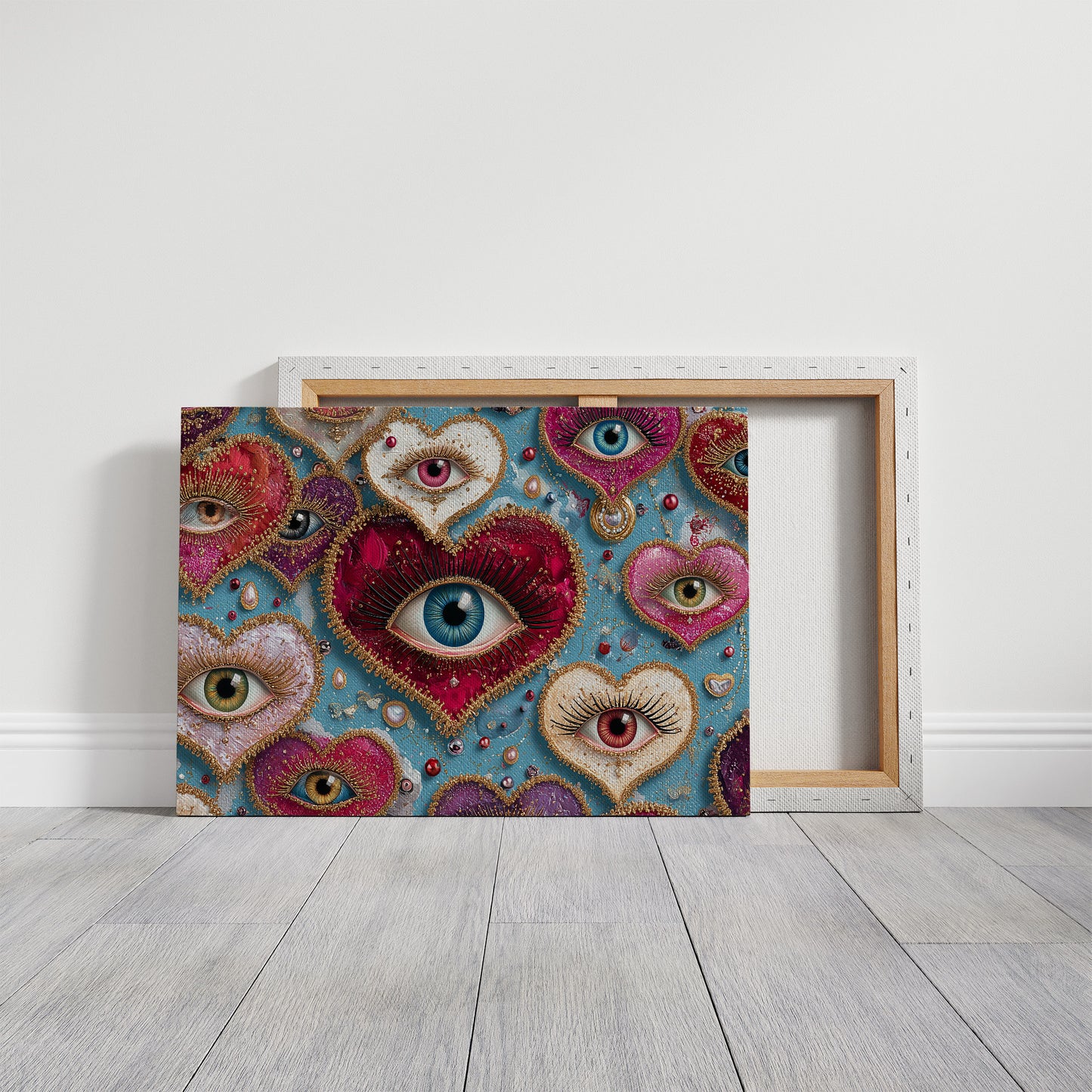 All Eyes in Velvet Hearts