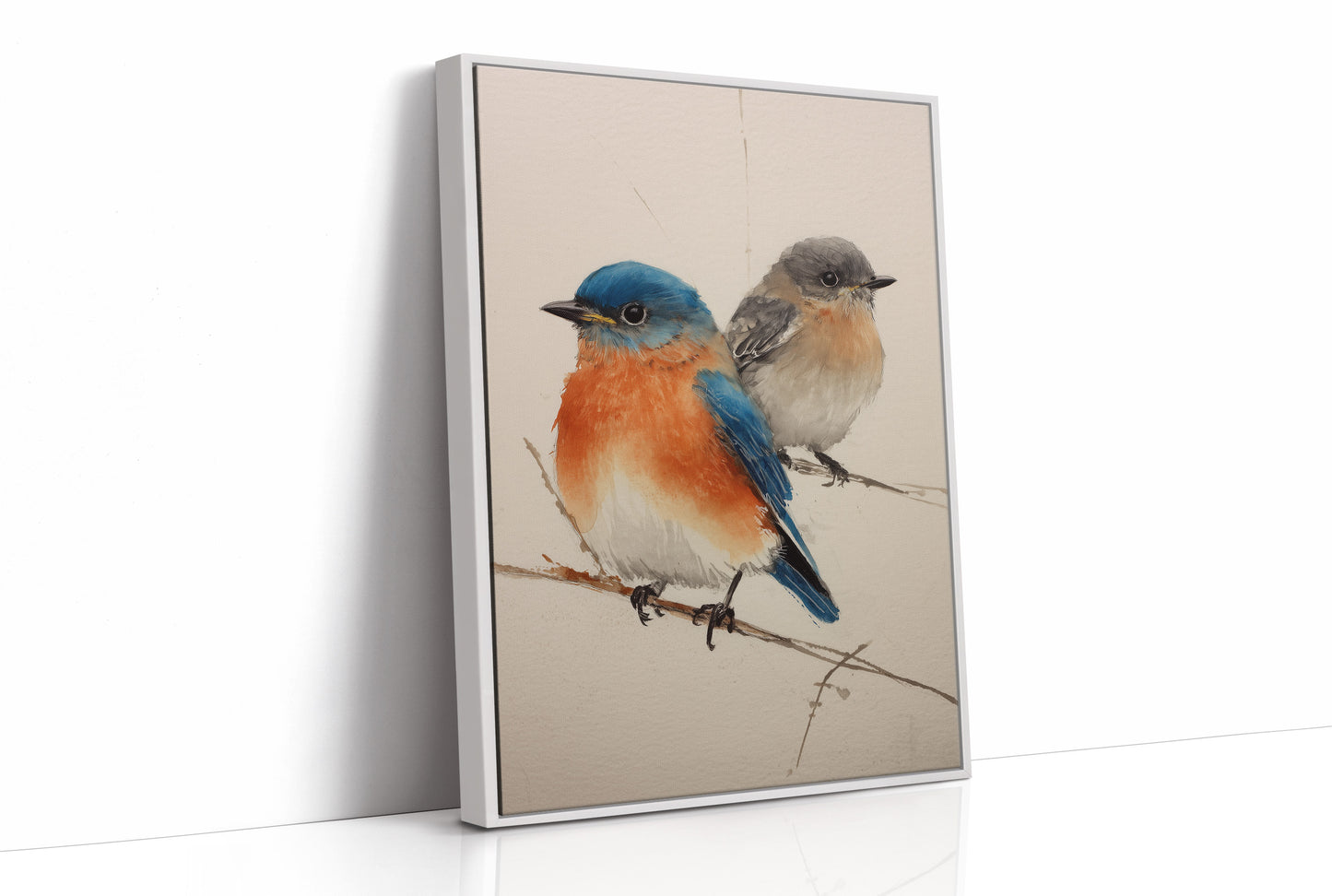 Feathered Companions in Gentle Repose