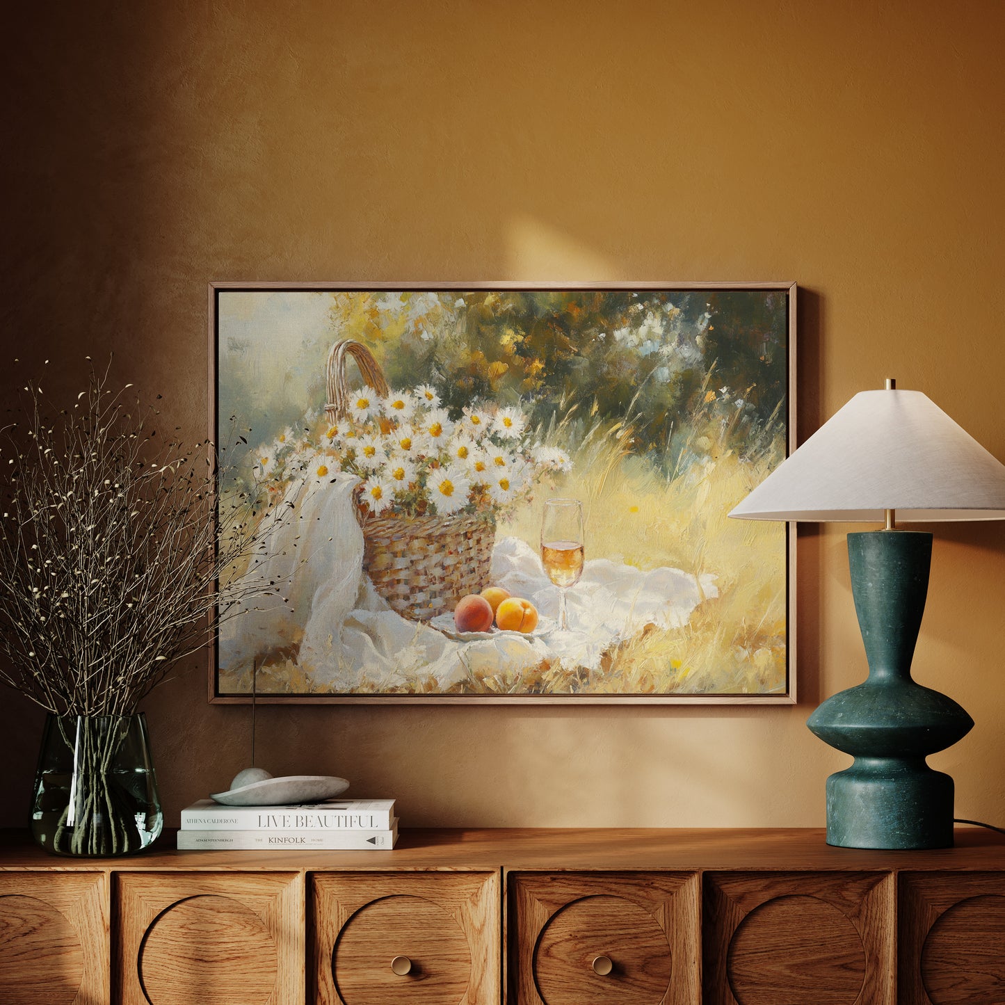 Summer Daisies And Golden Hours