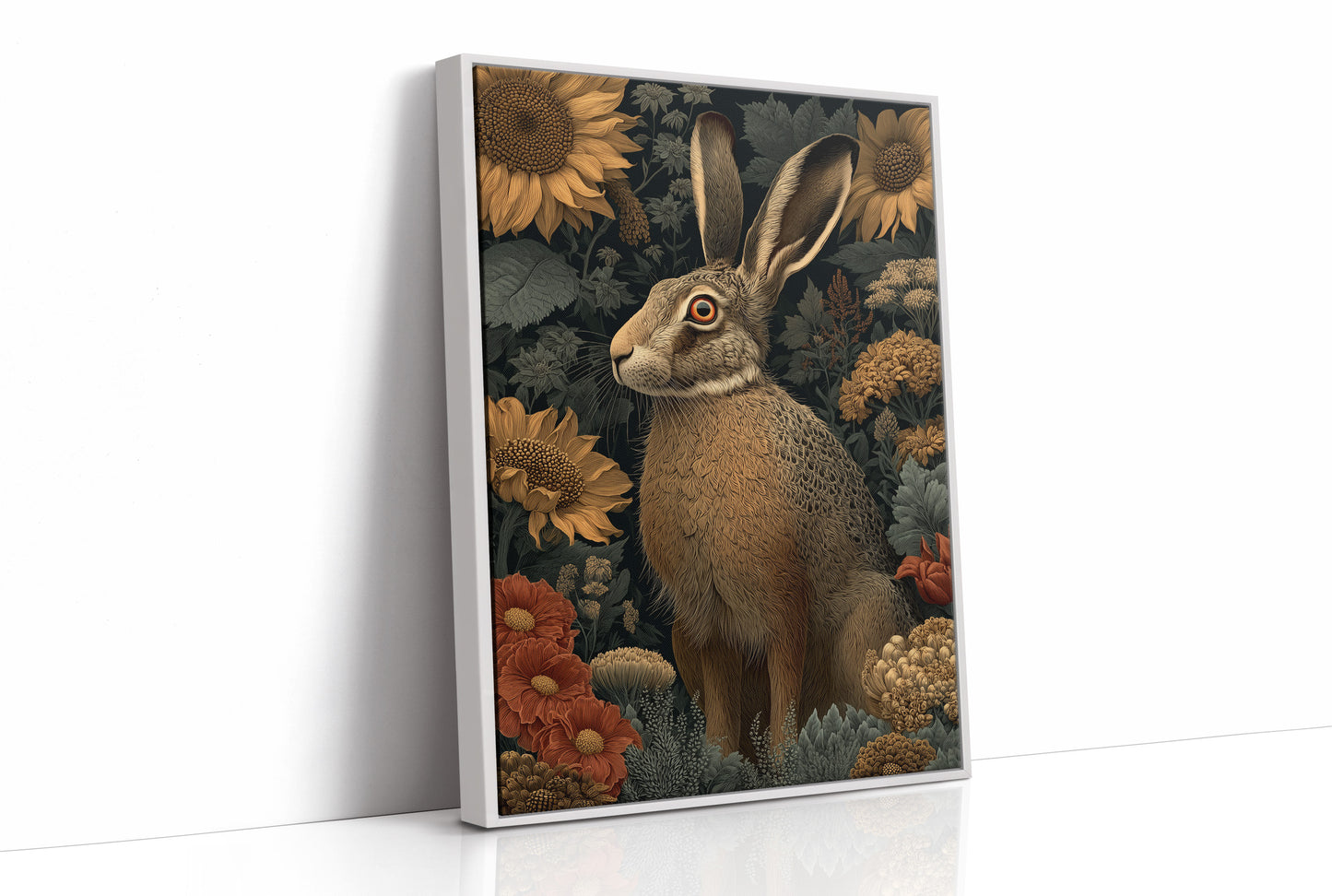 The Hare Who Watched the Garden