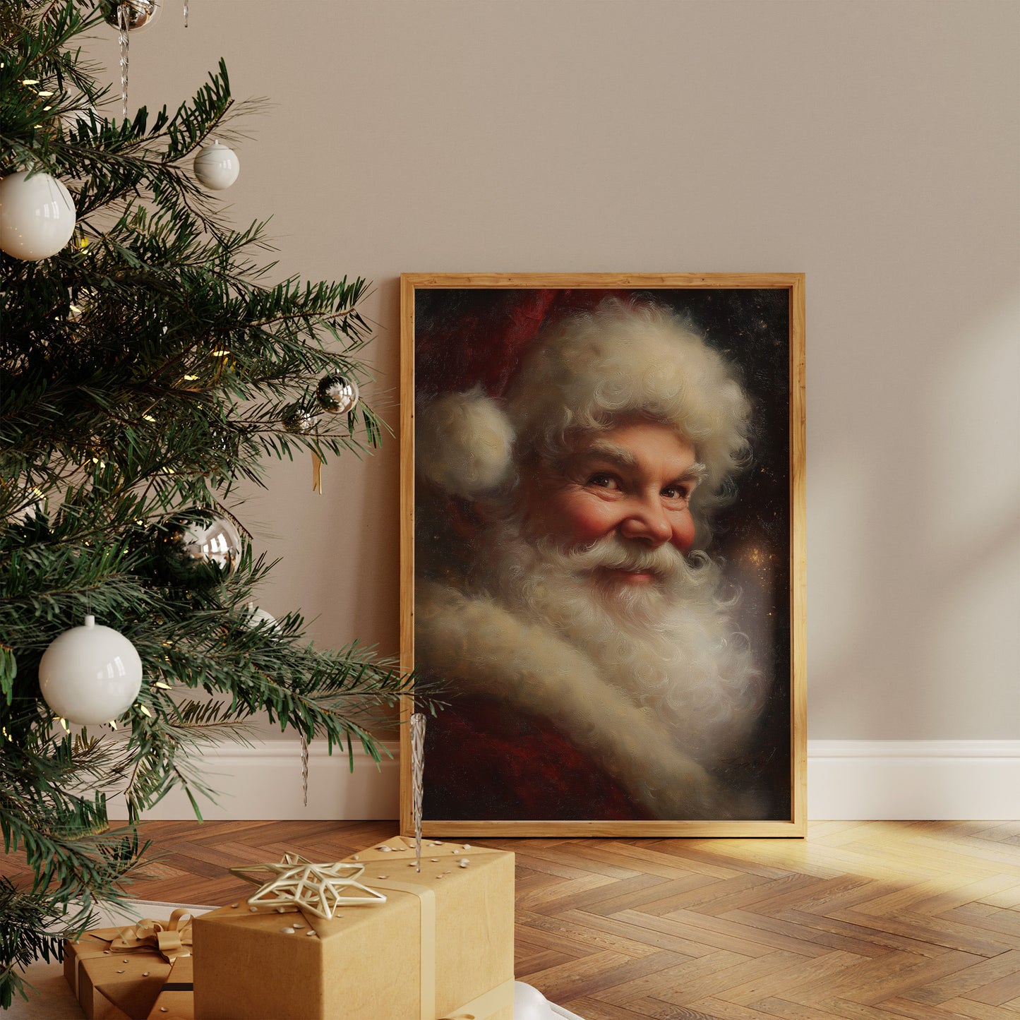 December Magic Glows In Portrait