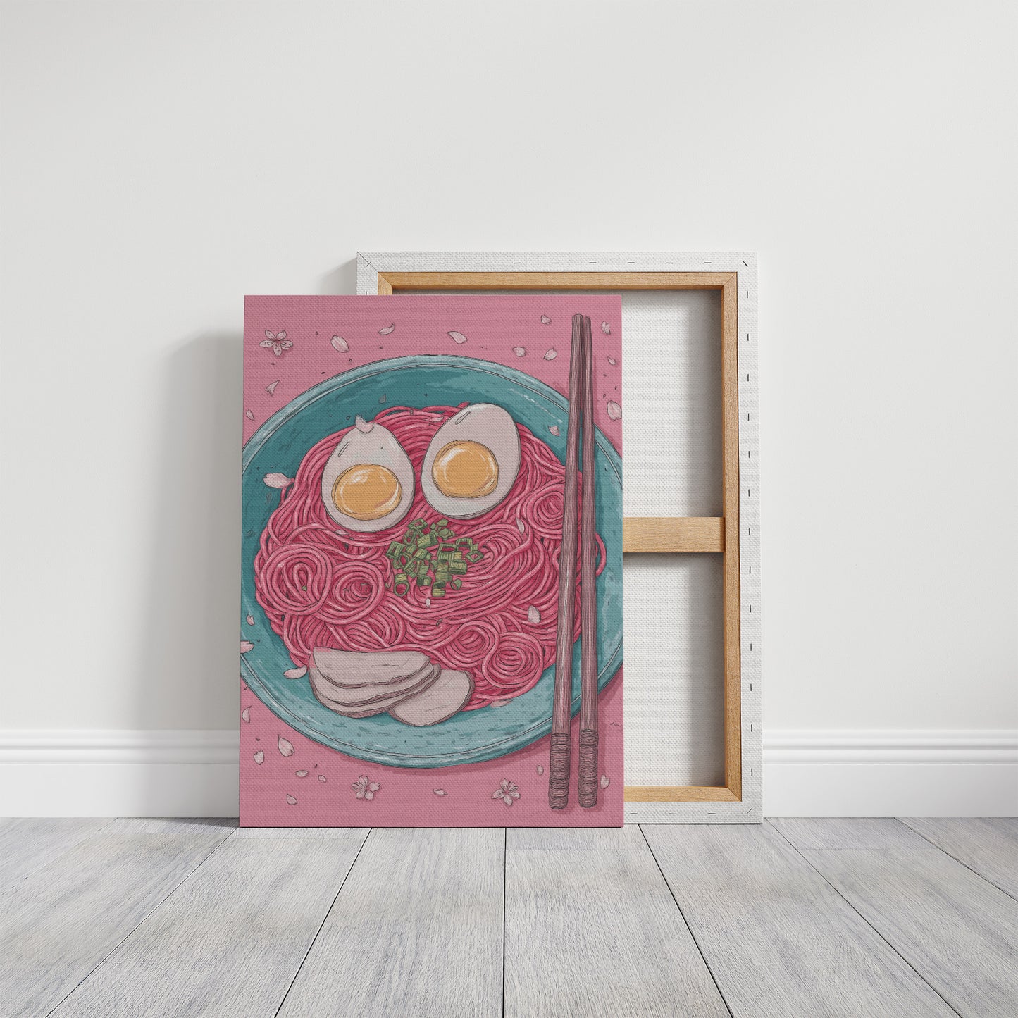 Pink Noodles Make Happy Faces