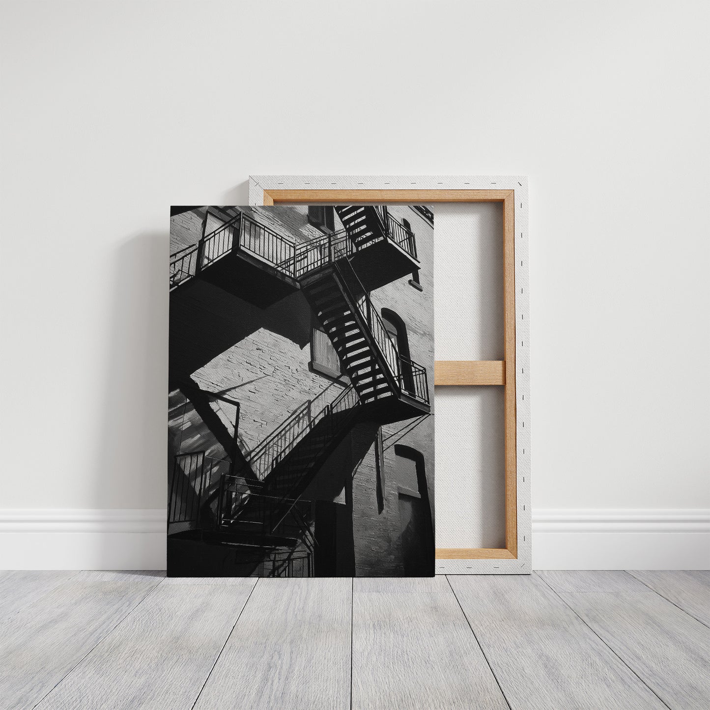 Shadows On The Fire Escape