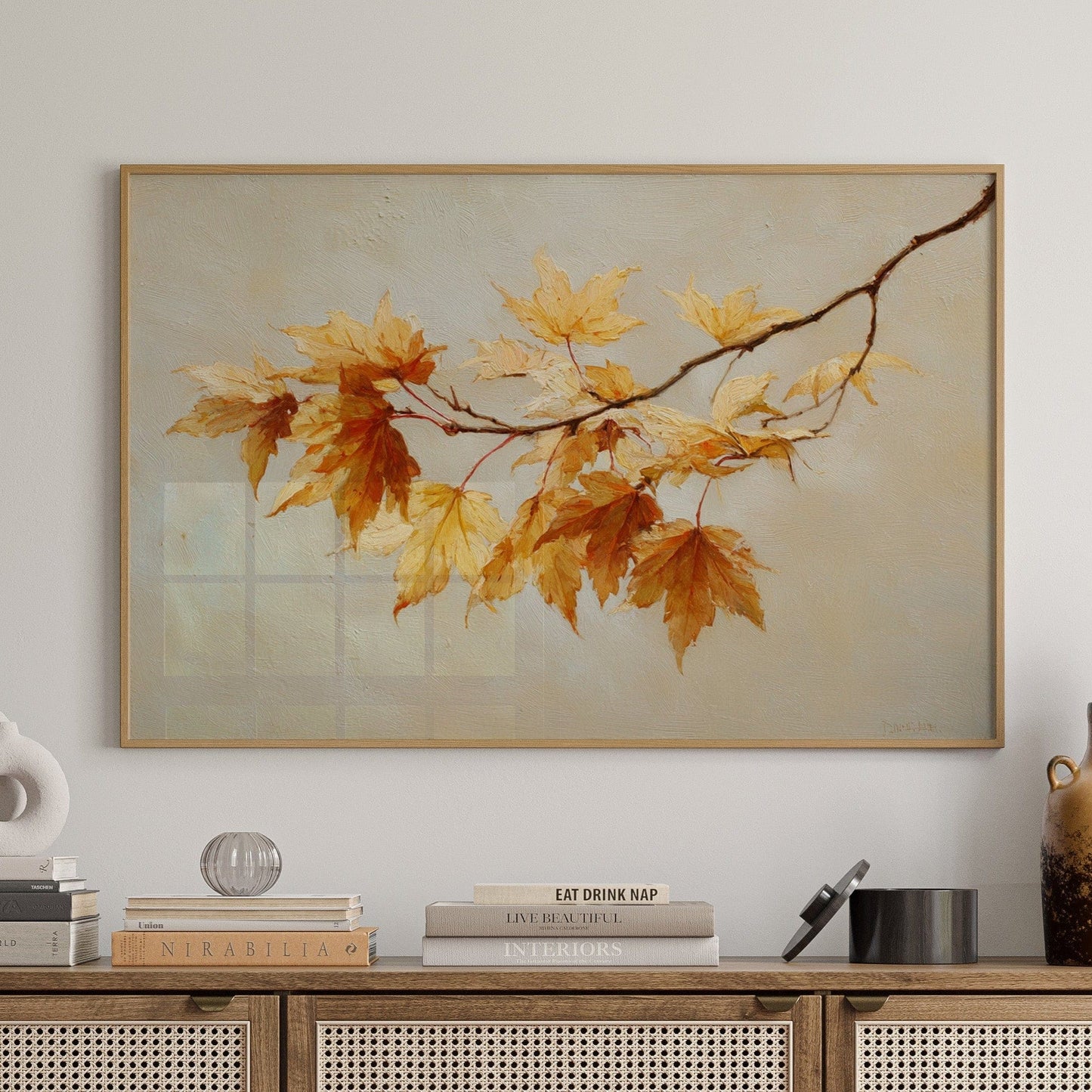 Maple Light Catches October's Glow