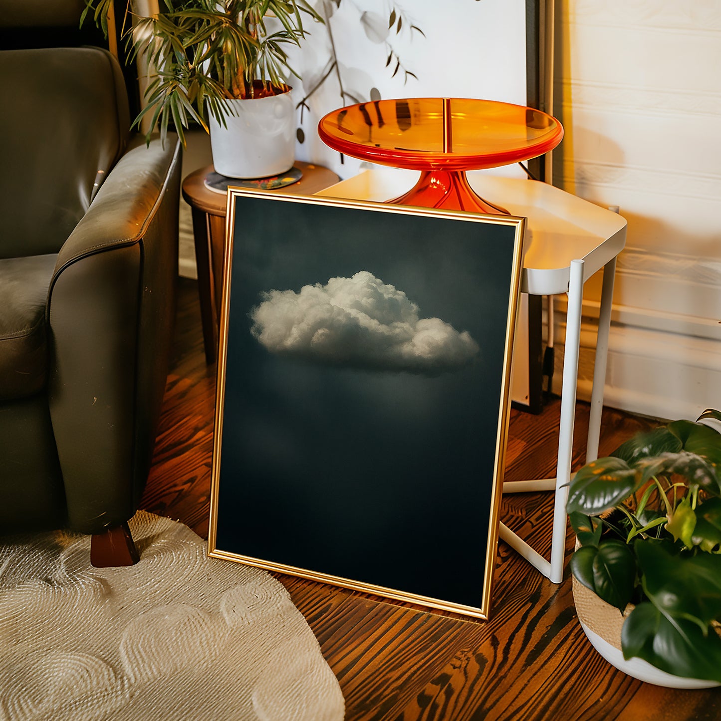 Lone Cloud in Quiet Storm