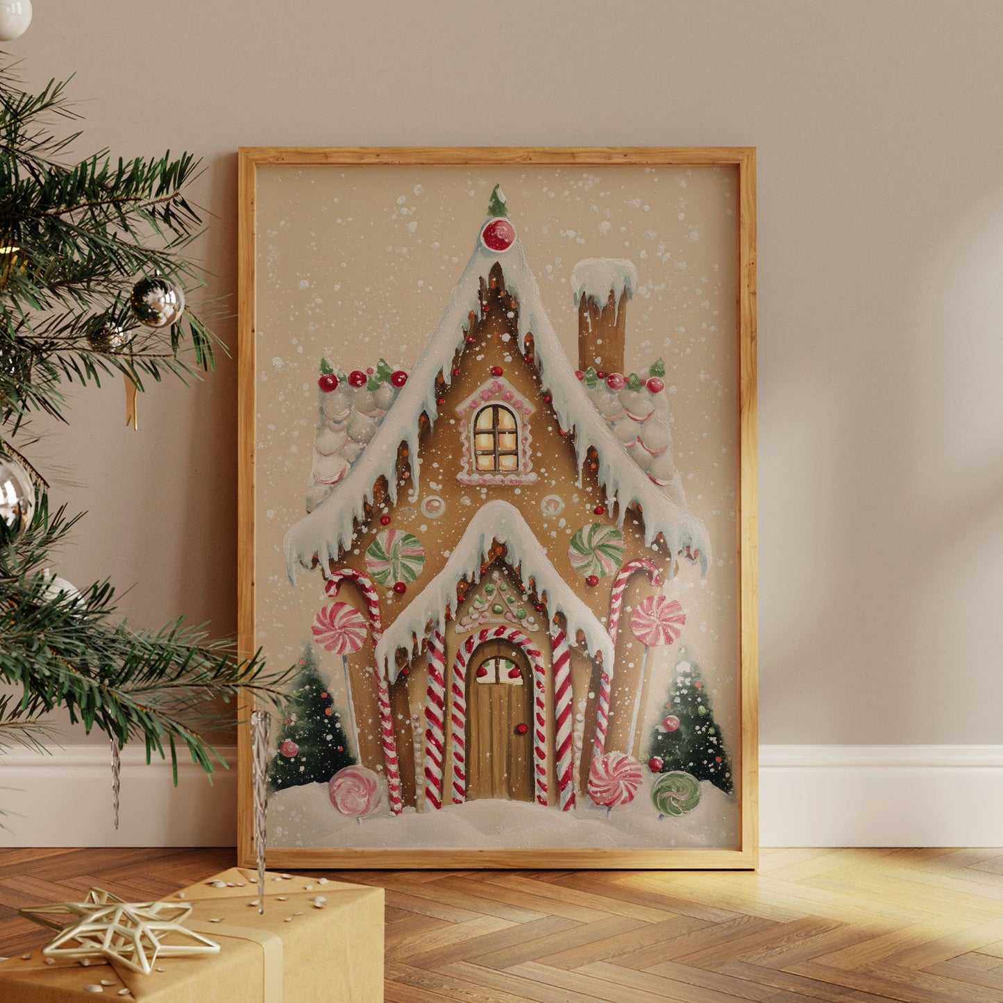 Peppermint Dreams In Sugar Snow