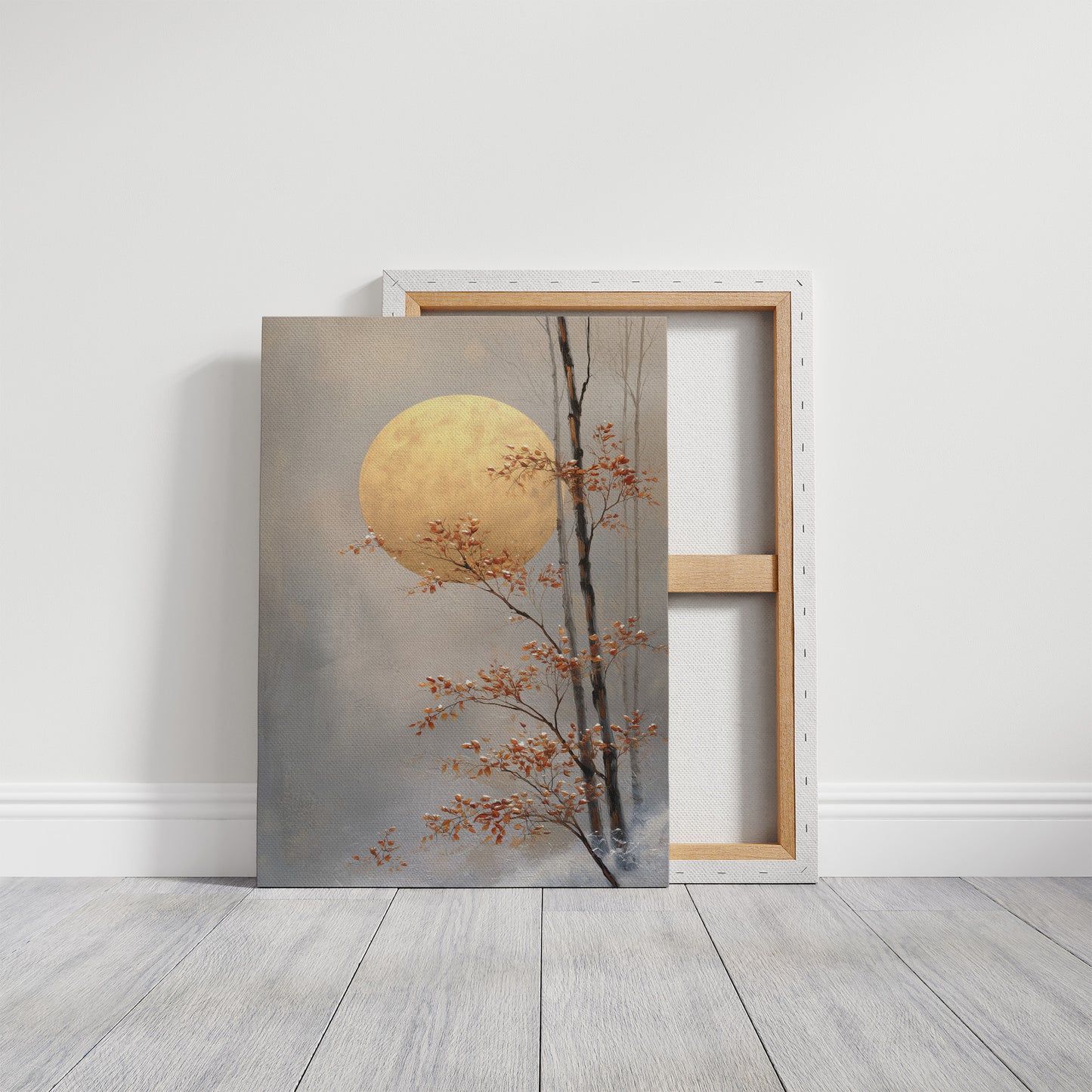 Maple Leaves Dance By Moonlight