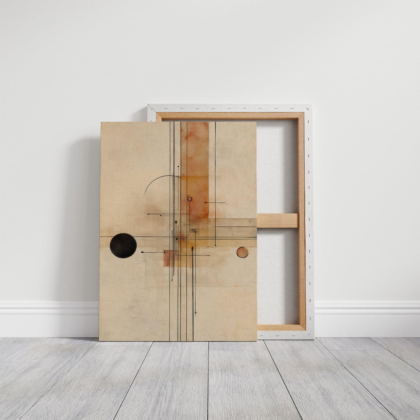 Lines Dance Through Desert Dawn