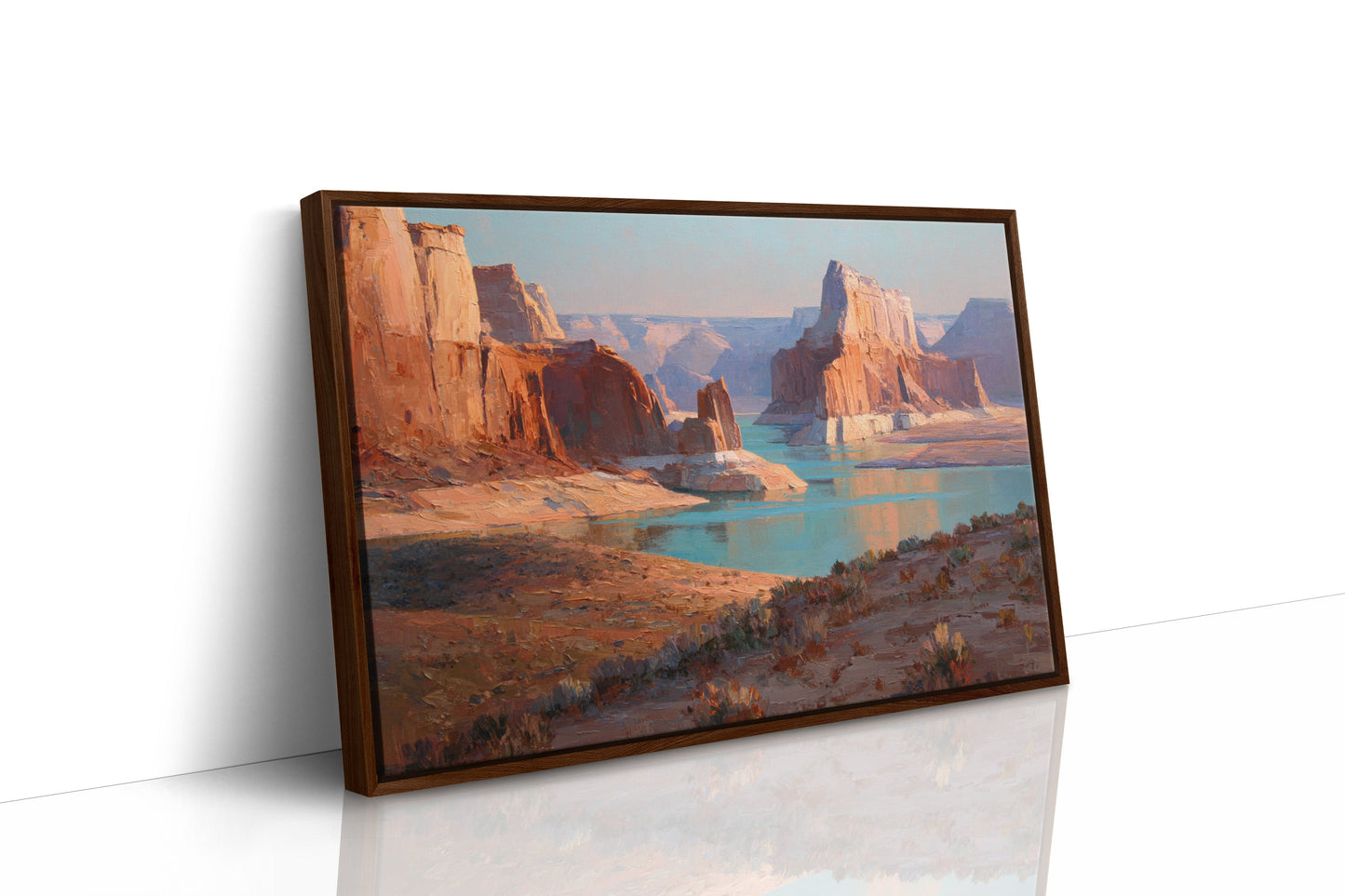 Turquoise Waters Pierce Ancient Stone