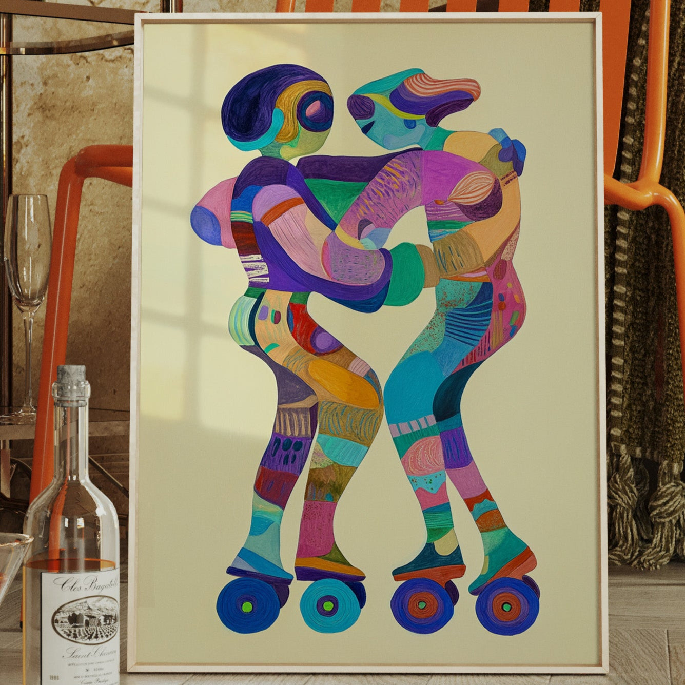 Roller Disco Paints Love Stories