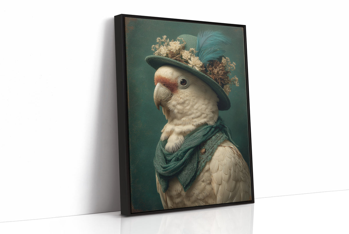 She Dressed for the Portrait She Deserved